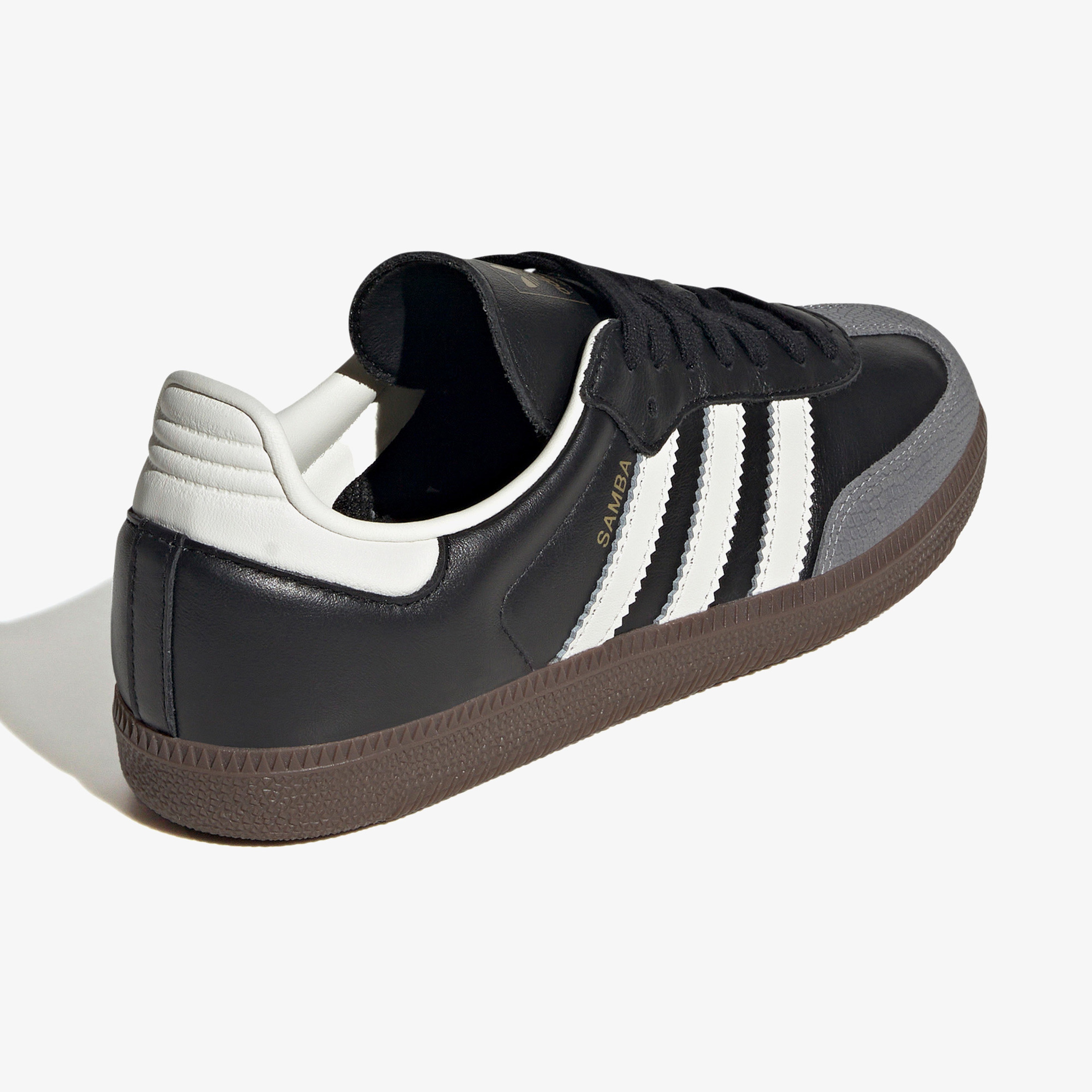 adidas Samba OG Desenli Siyah Kadın Sneaker