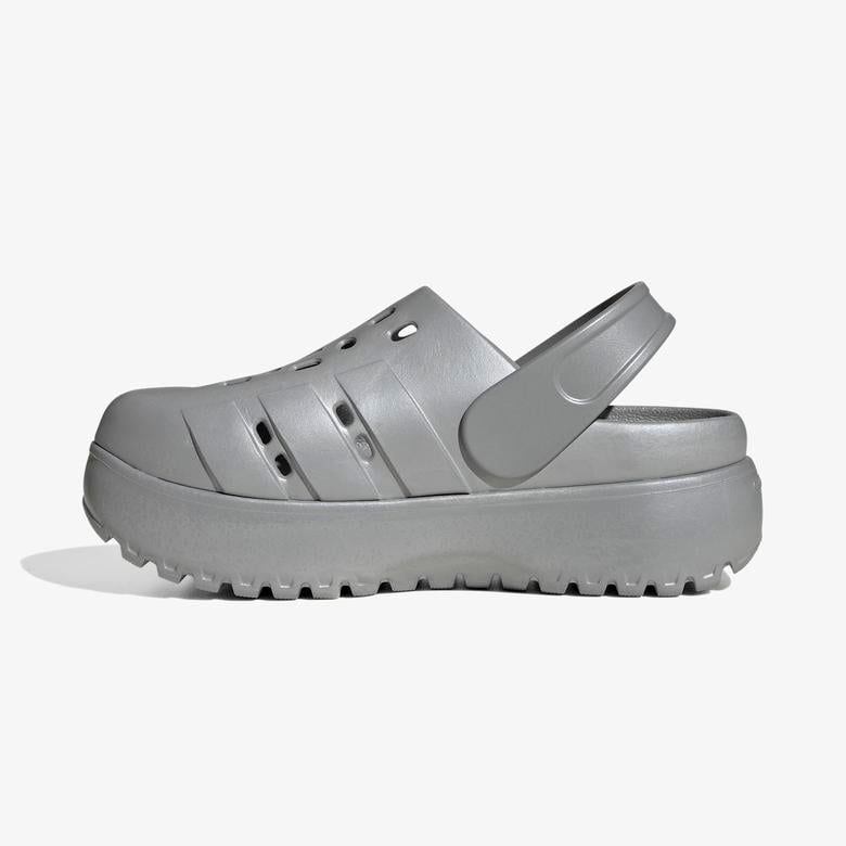 adidas AdıletteClogPlatform Gri Unisex Sandalet