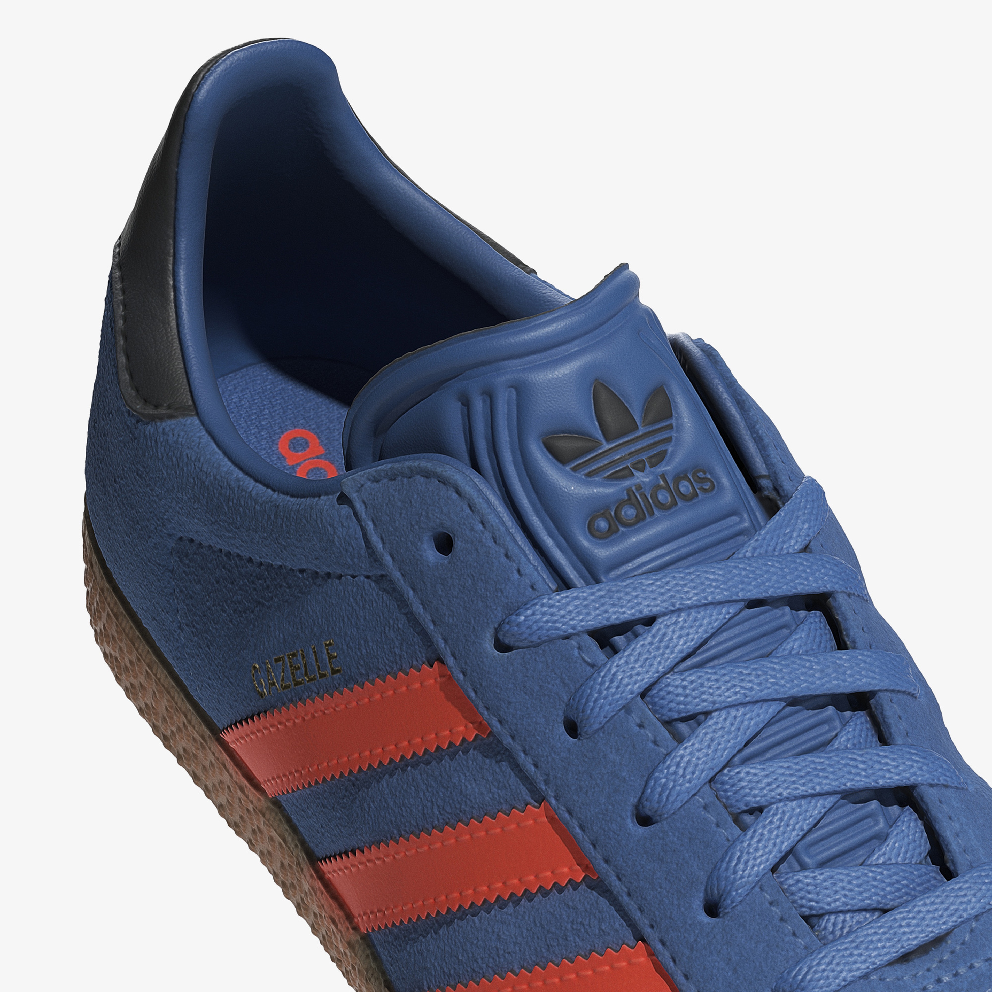 adidas Gazelle Turuncu Mavi Çocuk Sneaker