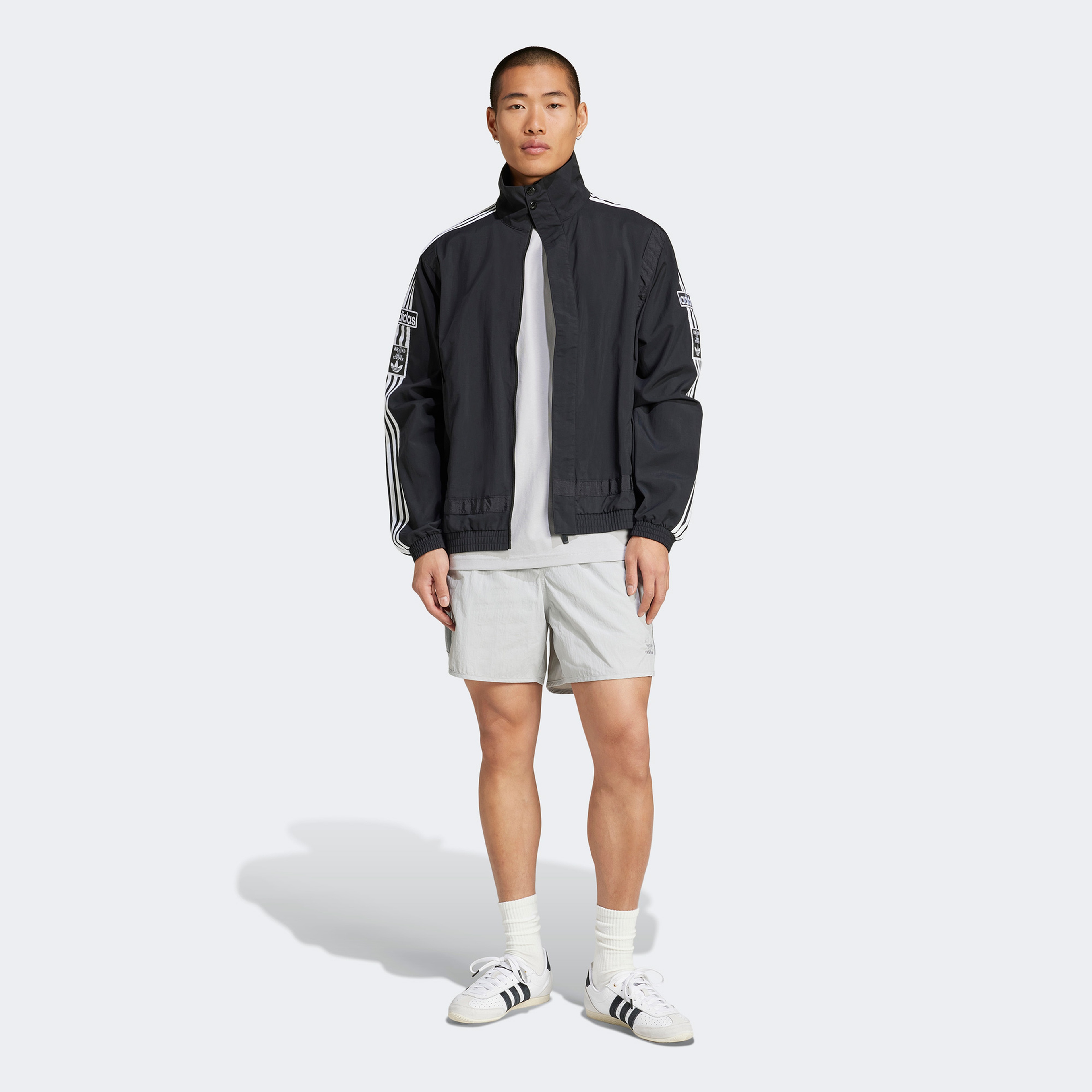 adidas Originals 3-Stripes Gri Erkek T-Shirt