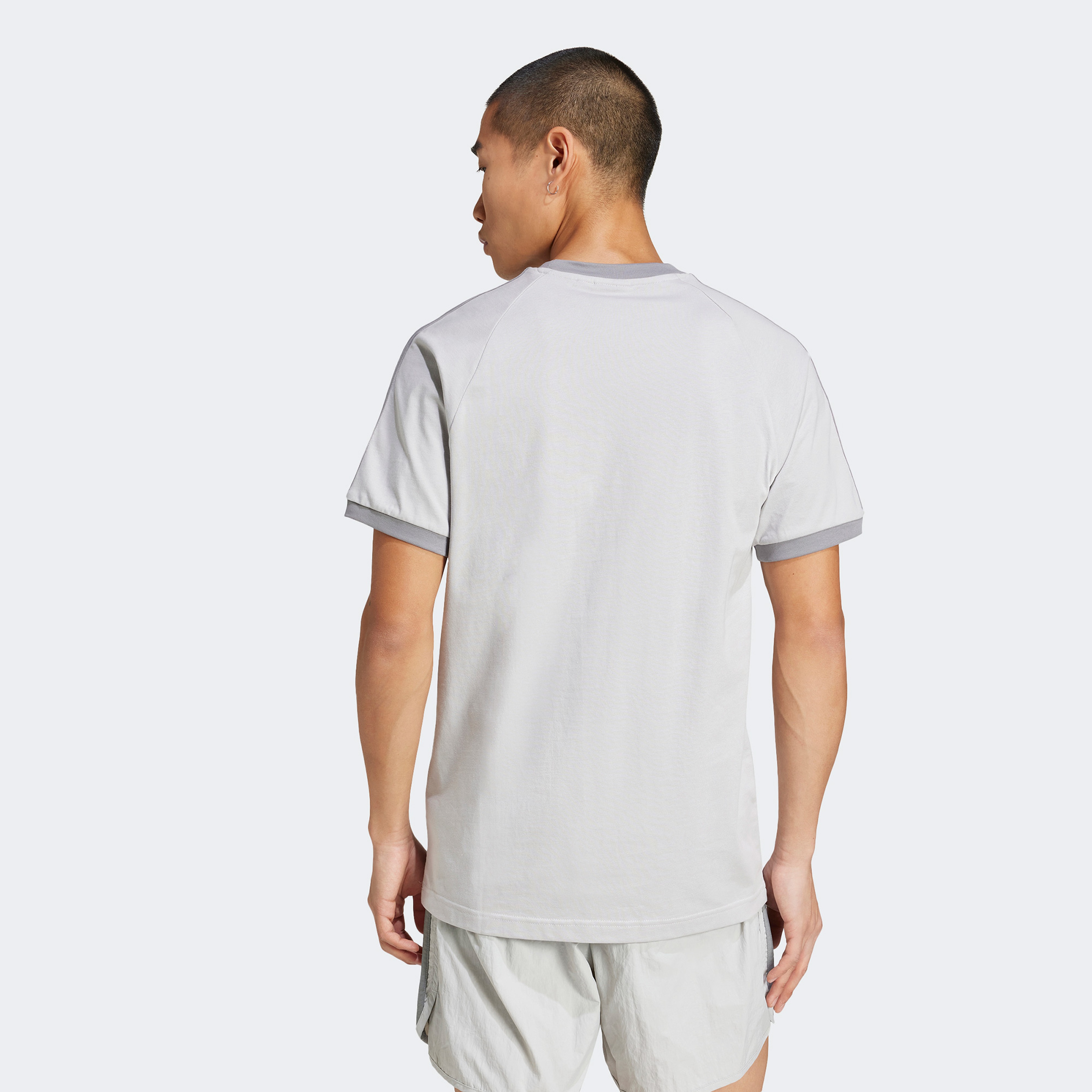 adidas Originals 3-Stripes Gri Erkek T-Shirt