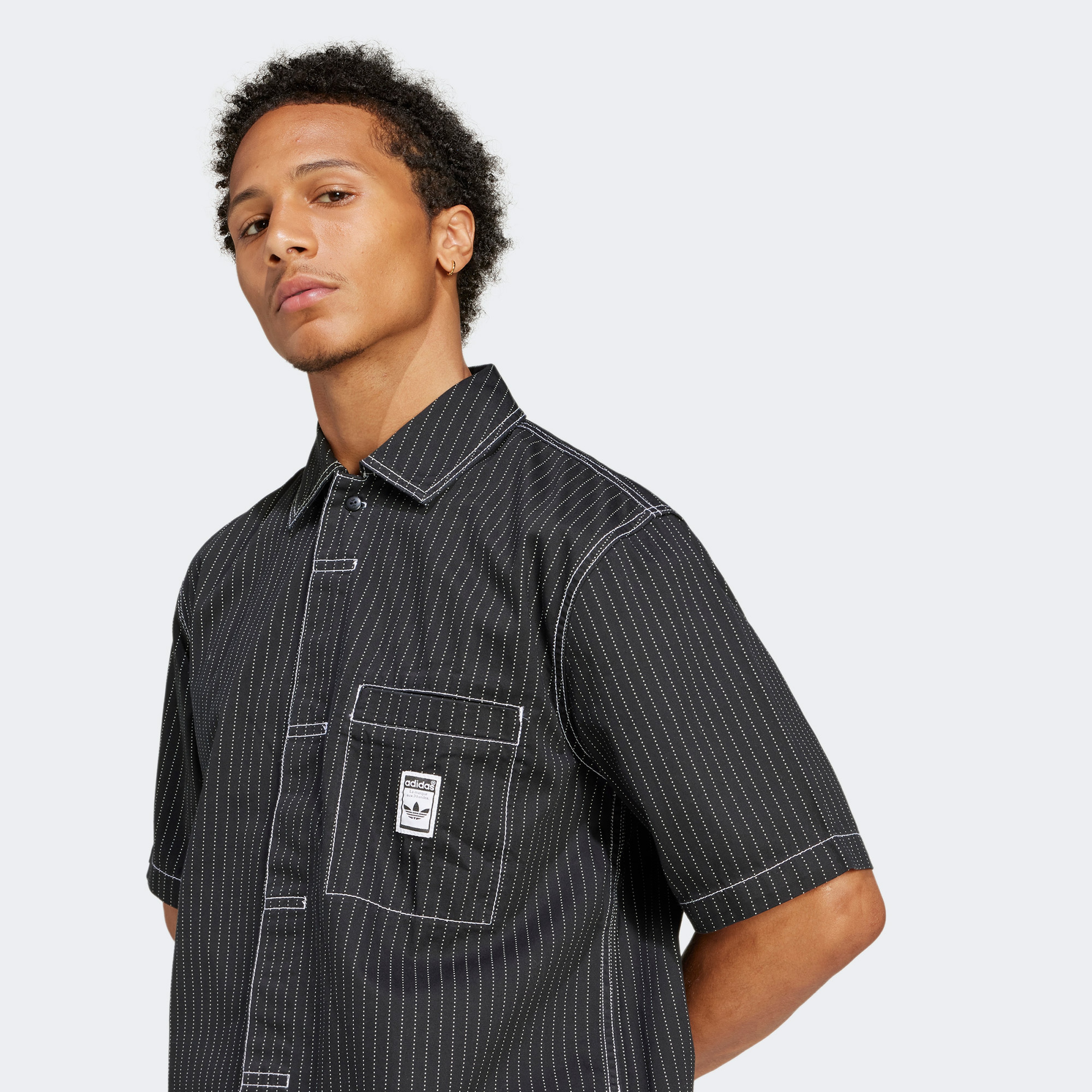 adidas Originals Wab Erkek Siyah Gömlek