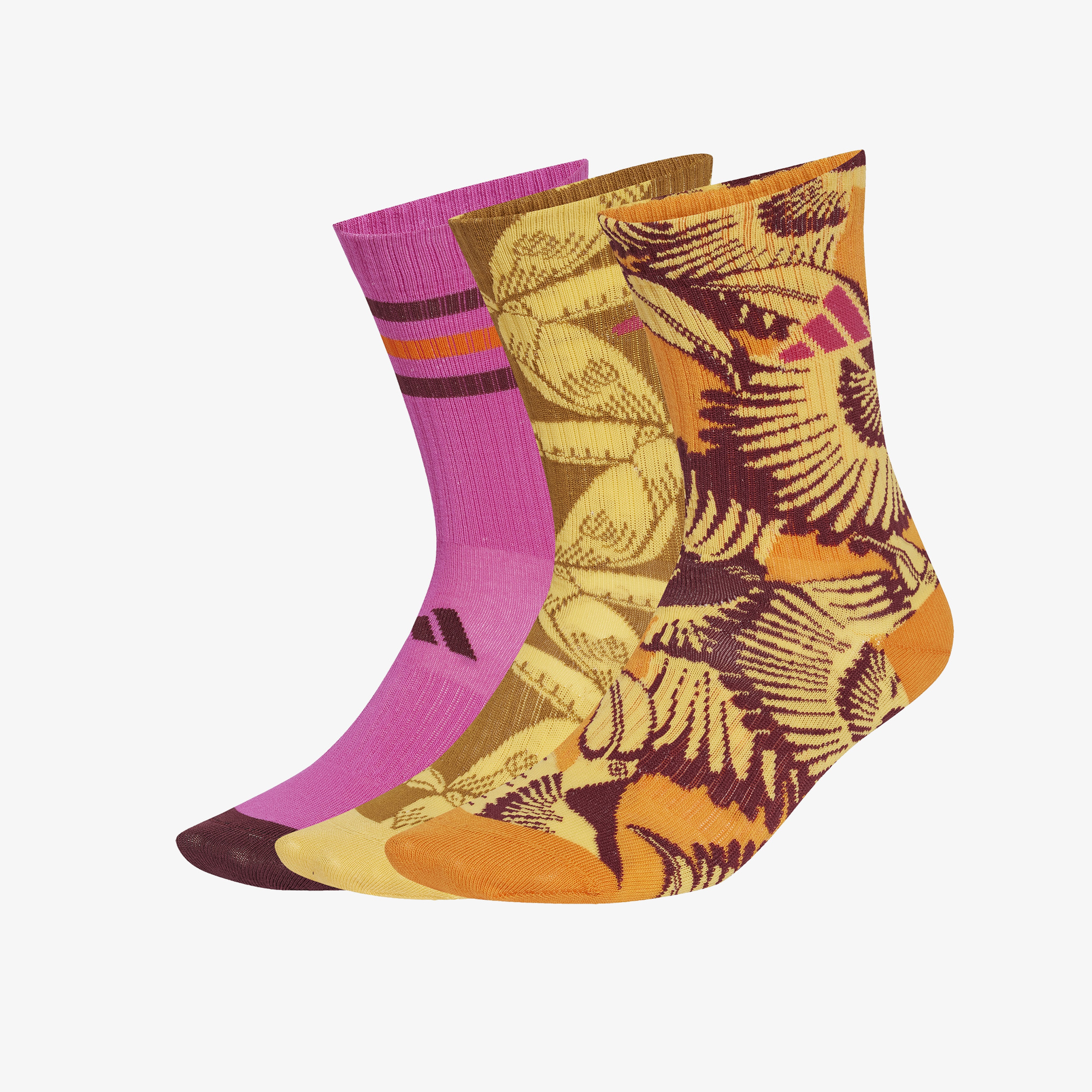 adidas X FARM 3'lü Renkli Kadın Çorap