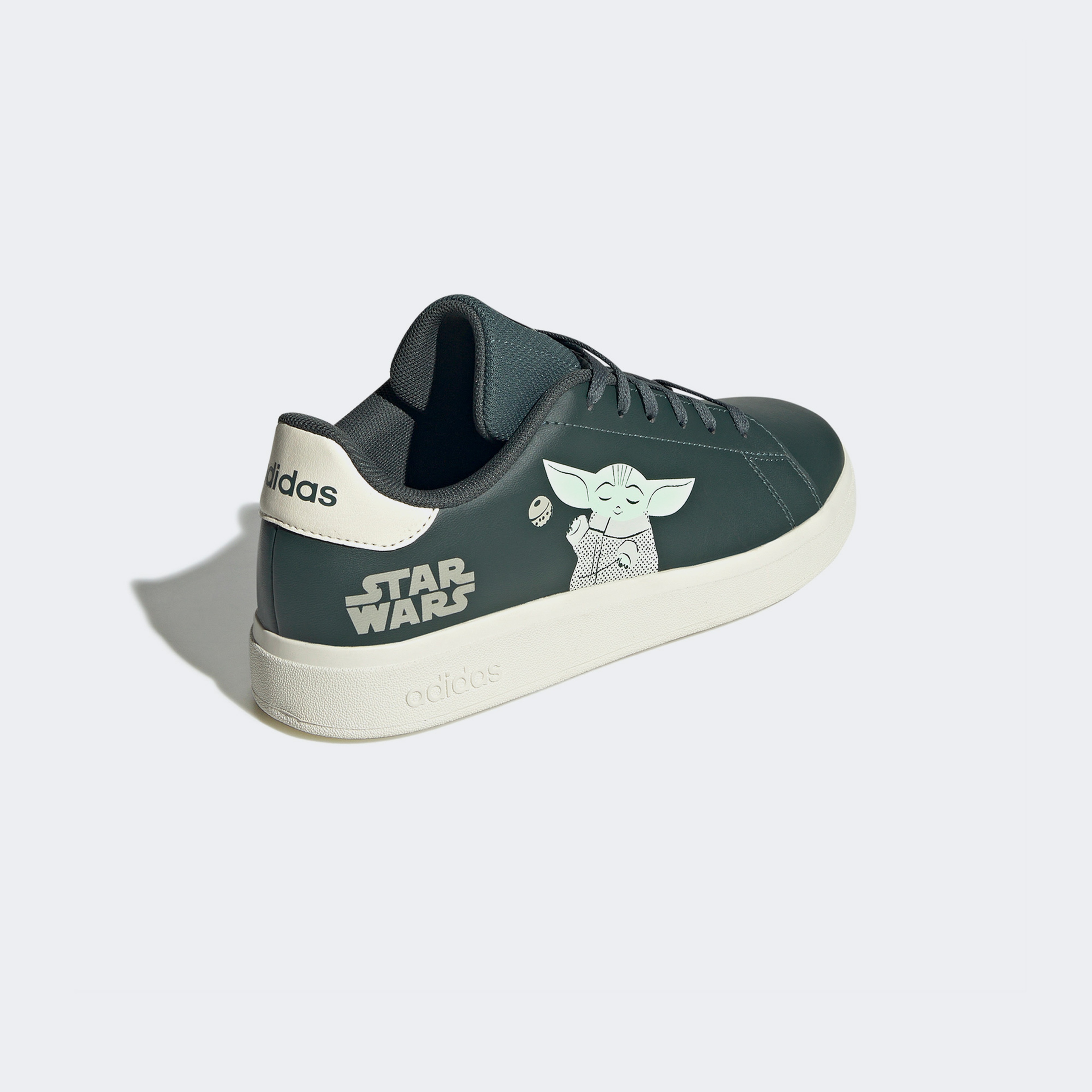 adidas Star Wars Advantage Mandalorian Çocuk Yeşil Sneaker