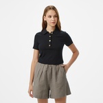 Nautica Kadın Siyah Regular Fit Polo