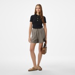 Nautica Kadın Siyah Regular Fit Polo