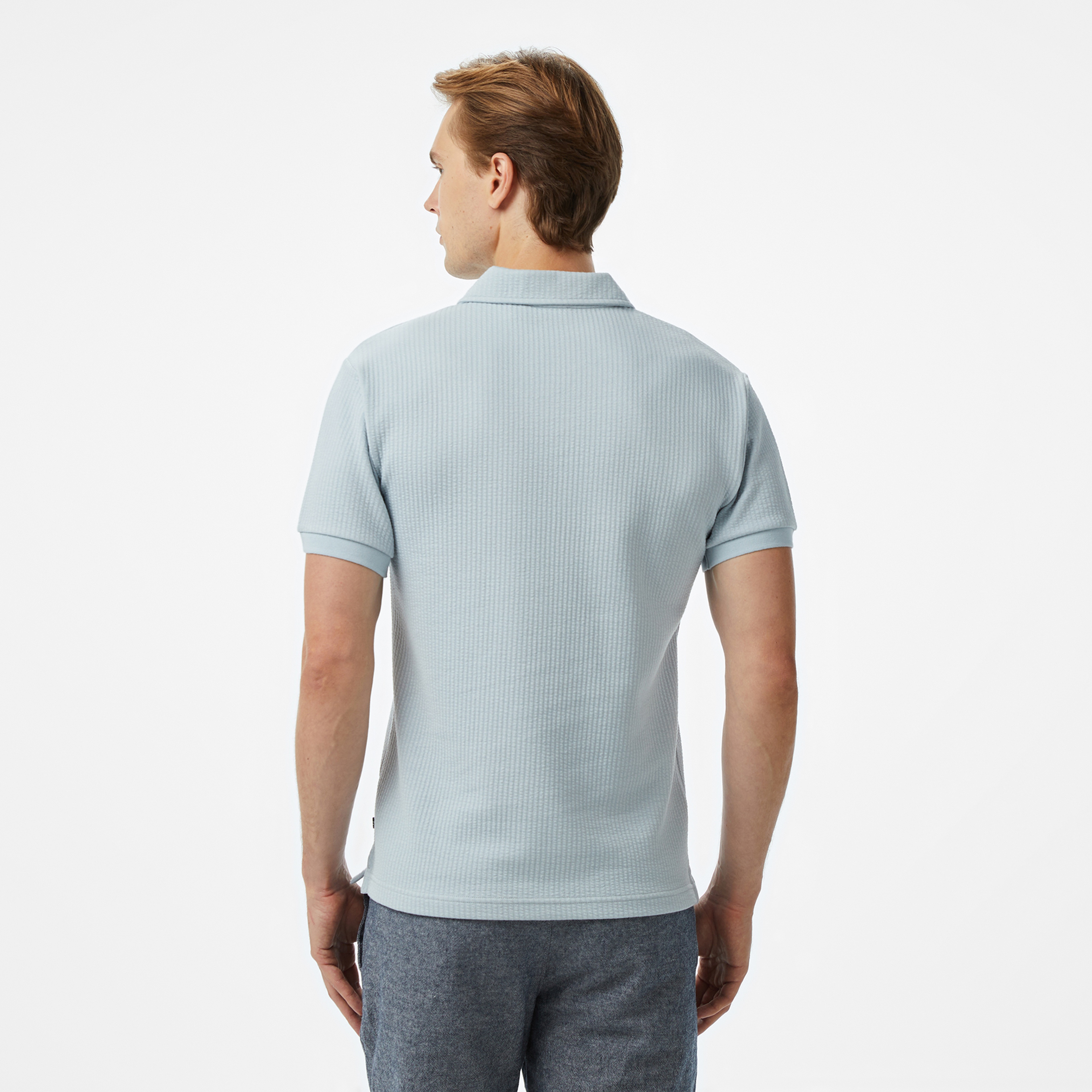 Nautica Erkek Mavi Classic Fit Polo