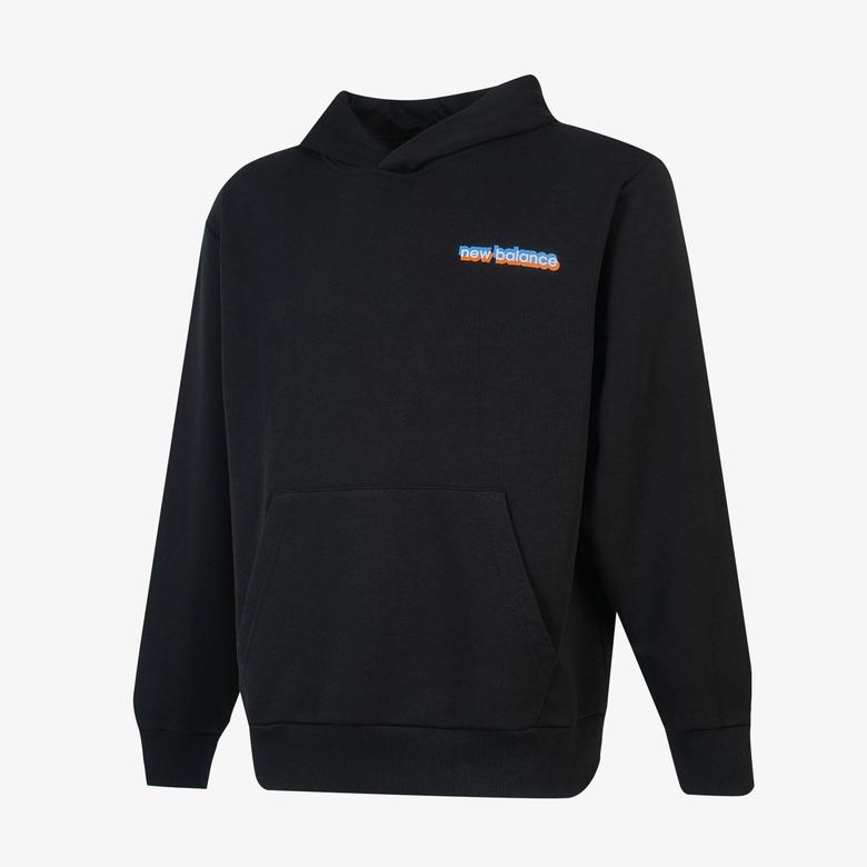 New Balance Lifestyle Erkek Siyah Sweatshirt