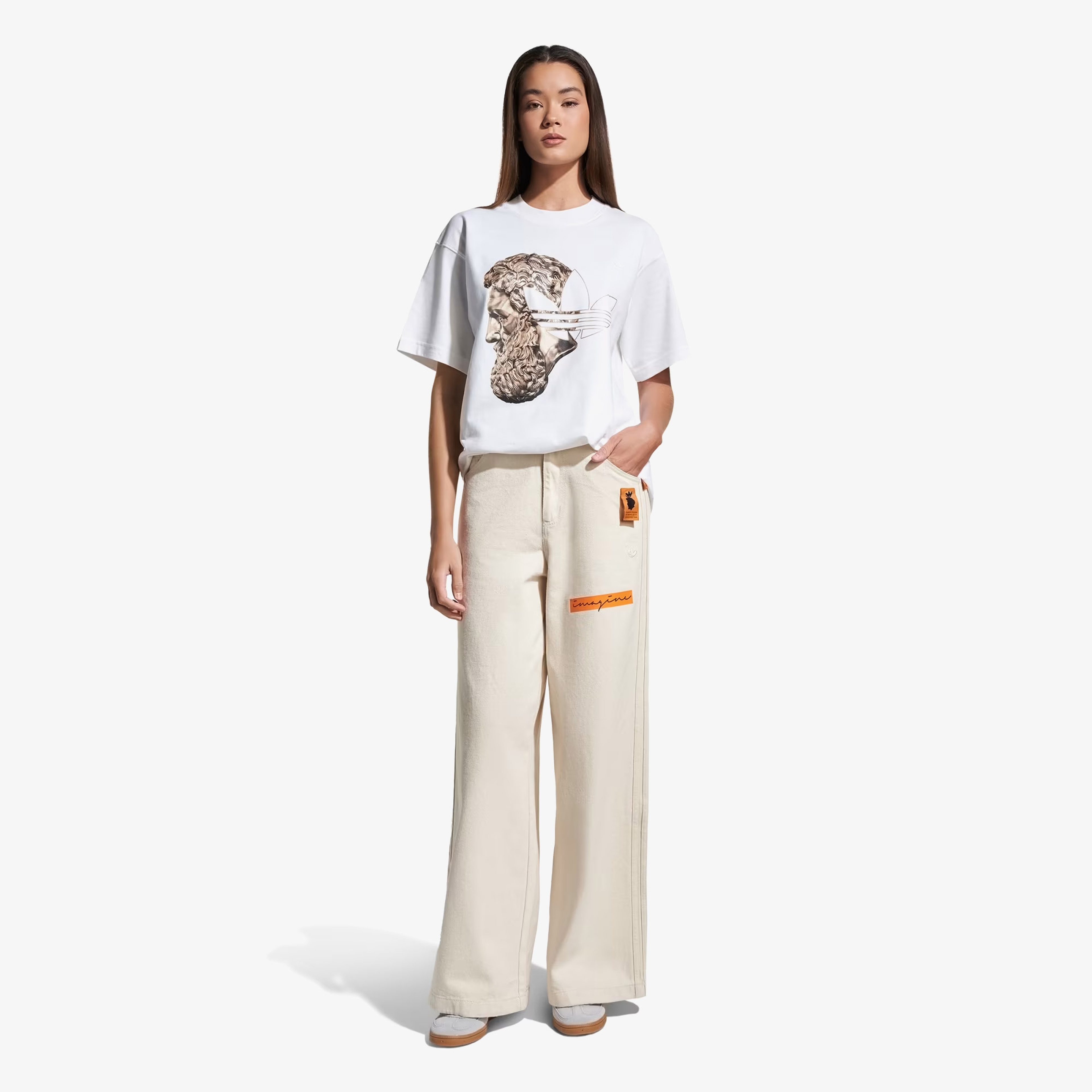 adidas Emre Yusufi Kadın Krem Pantolon