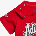 adidas Originals Çocuk Kırmızı/Siyah Şort Takım