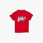 adidas Originals Çocuk Kırmızı/Siyah Şort Takım