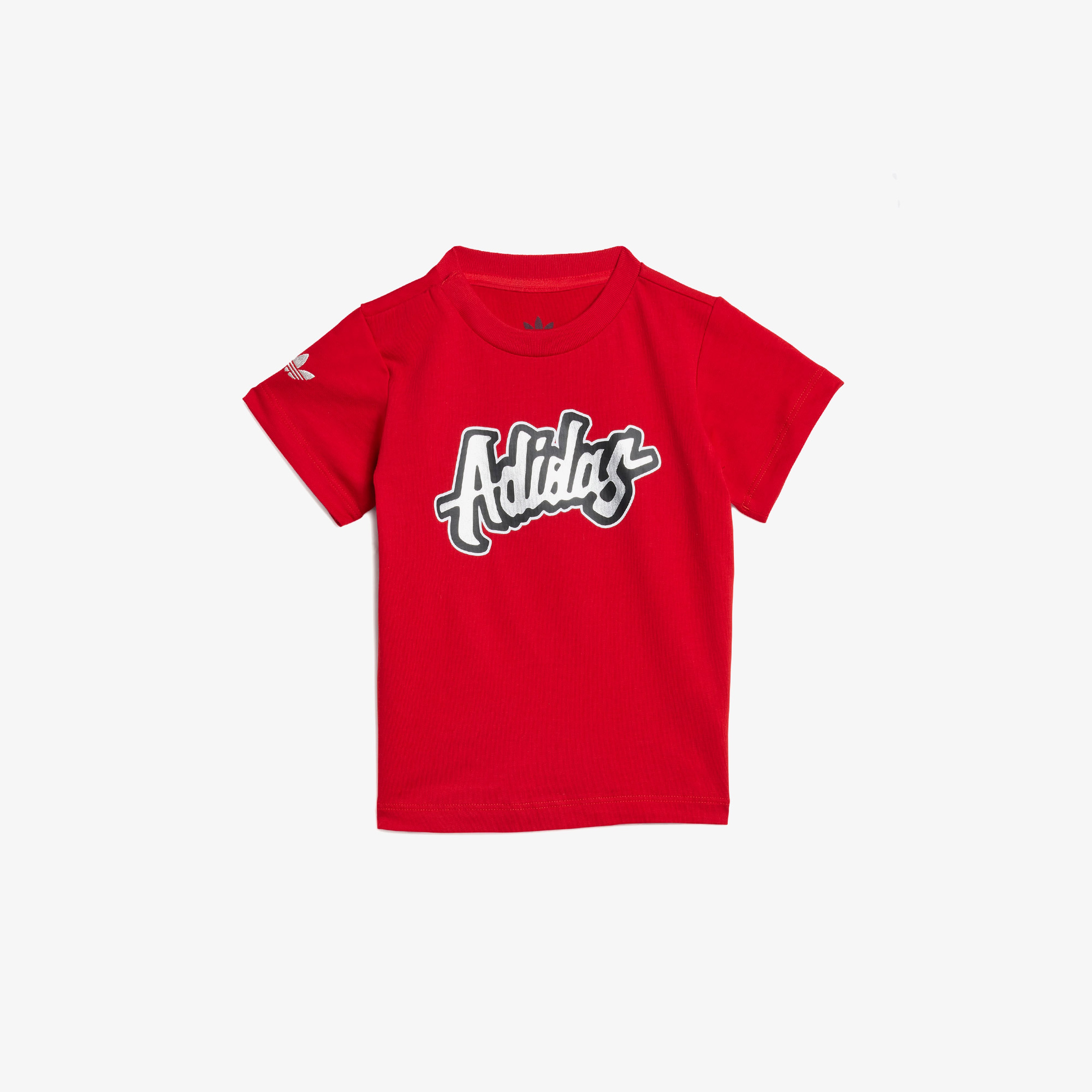 adidas Originals Bebek Kırmızı/Siyah Şort Takım