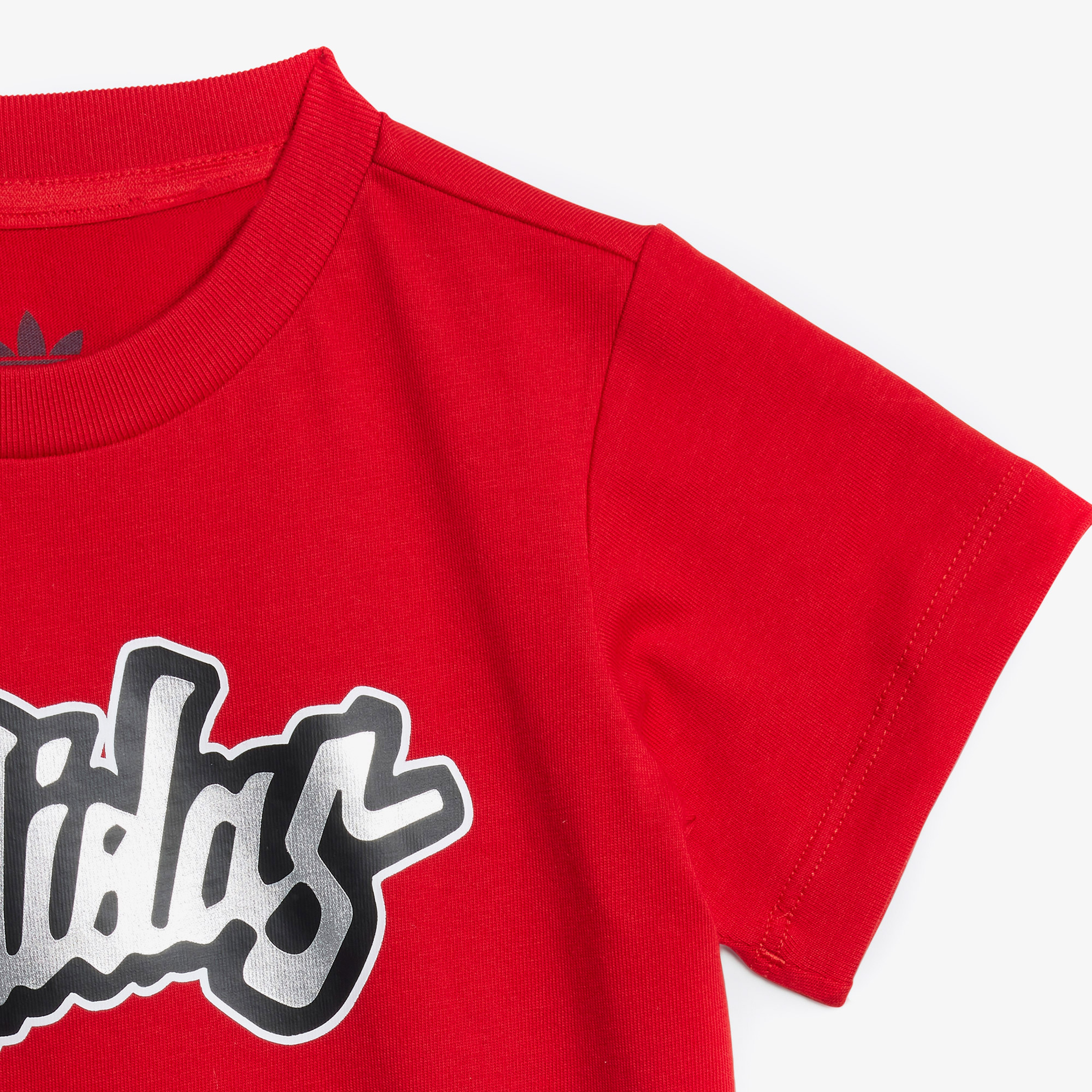 adidas Originals Bebek Kırmızı/Siyah Şort Takım