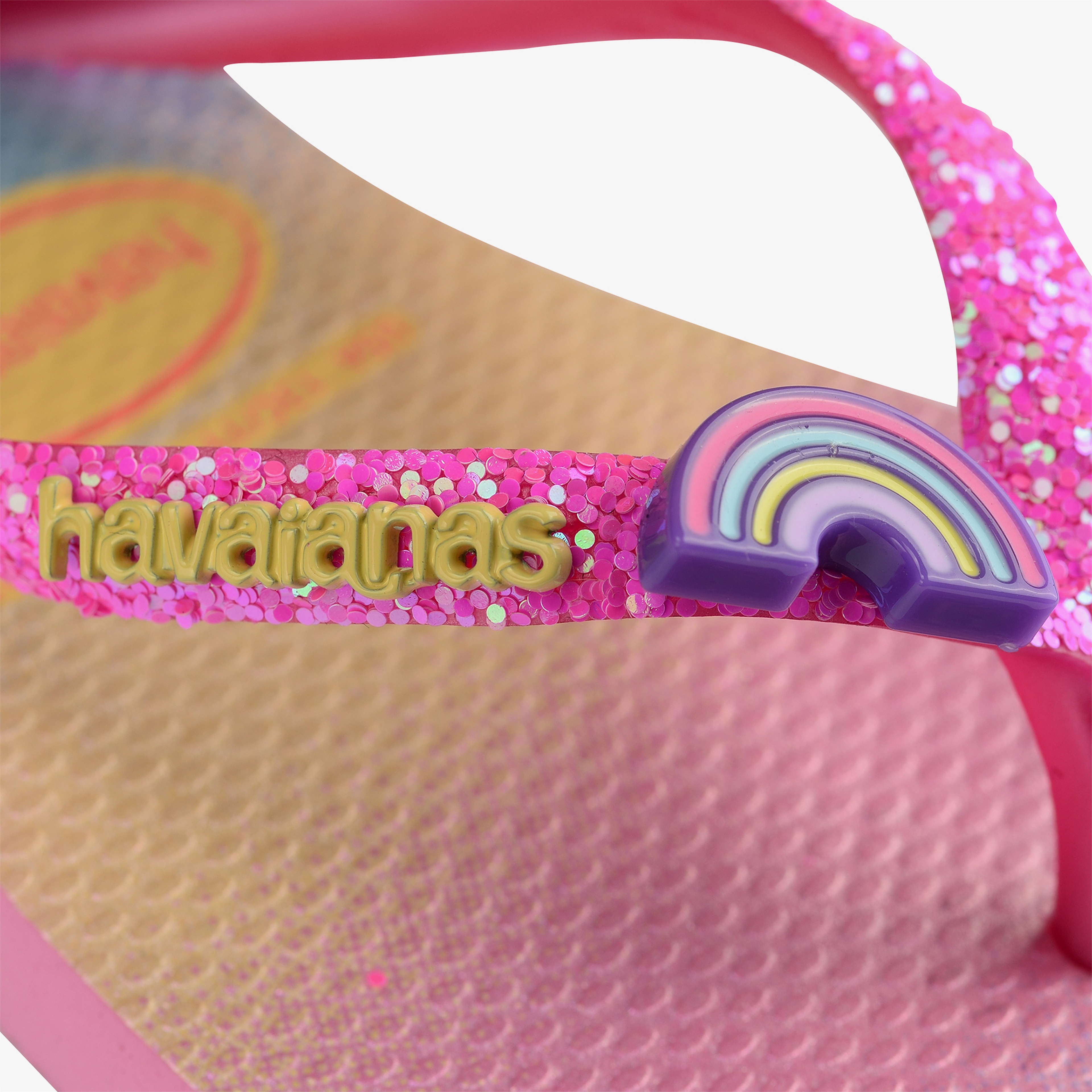 Havaianas Slim Glitter Çocuk Pembe Terlik