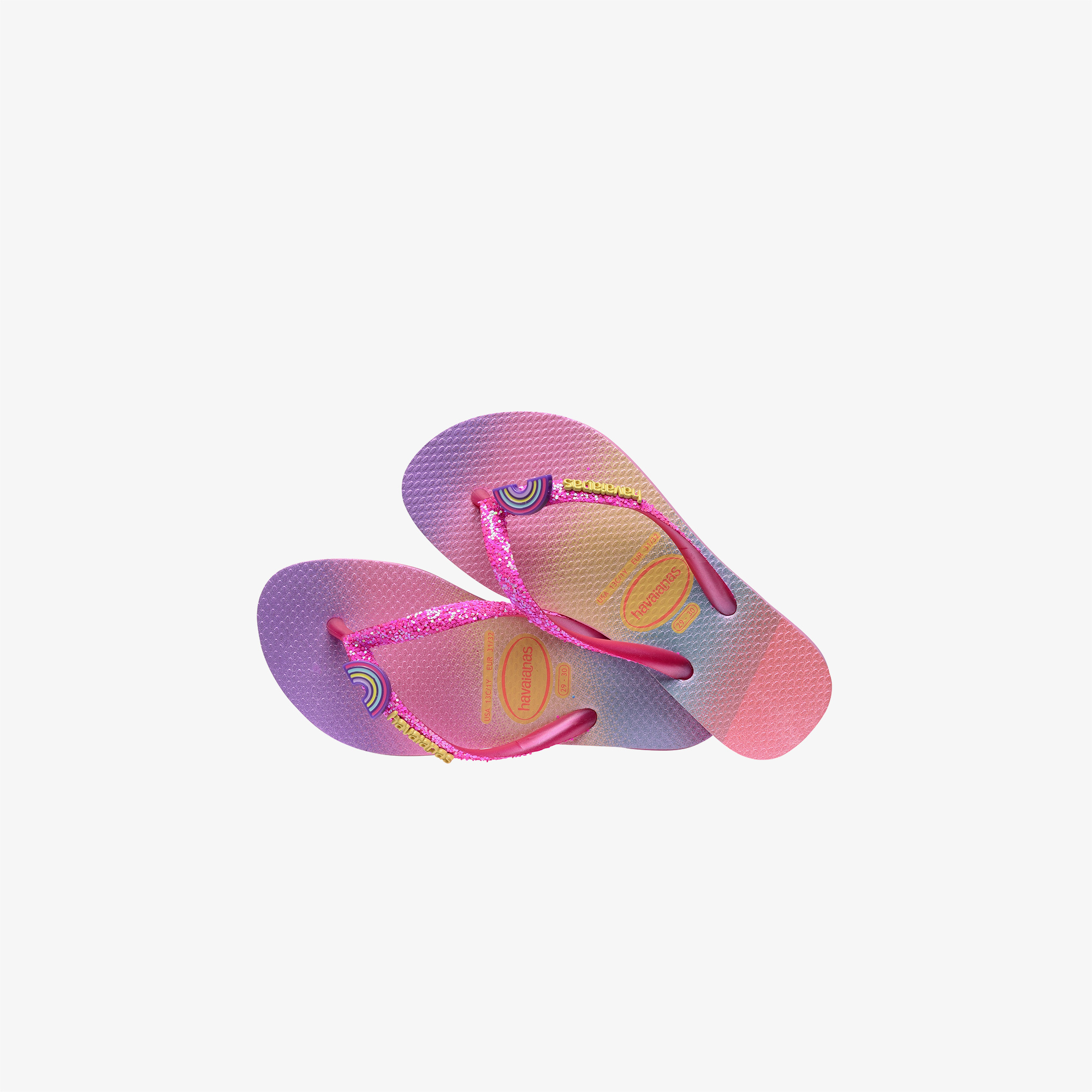 Havaianas Slim Glitter Çocuk Pembe Terlik