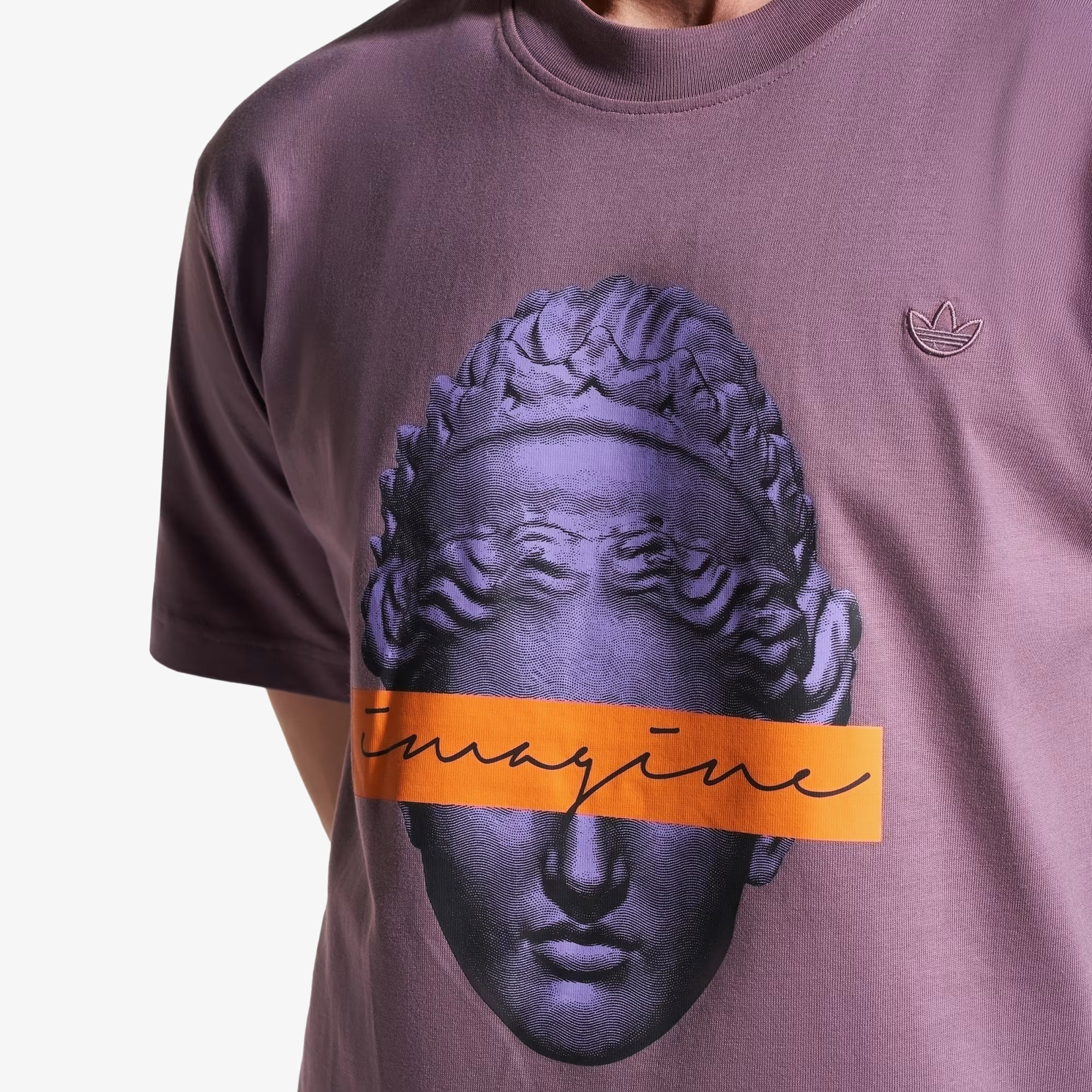 adidas Emre Yusufi Erkek Mor T-Shirt