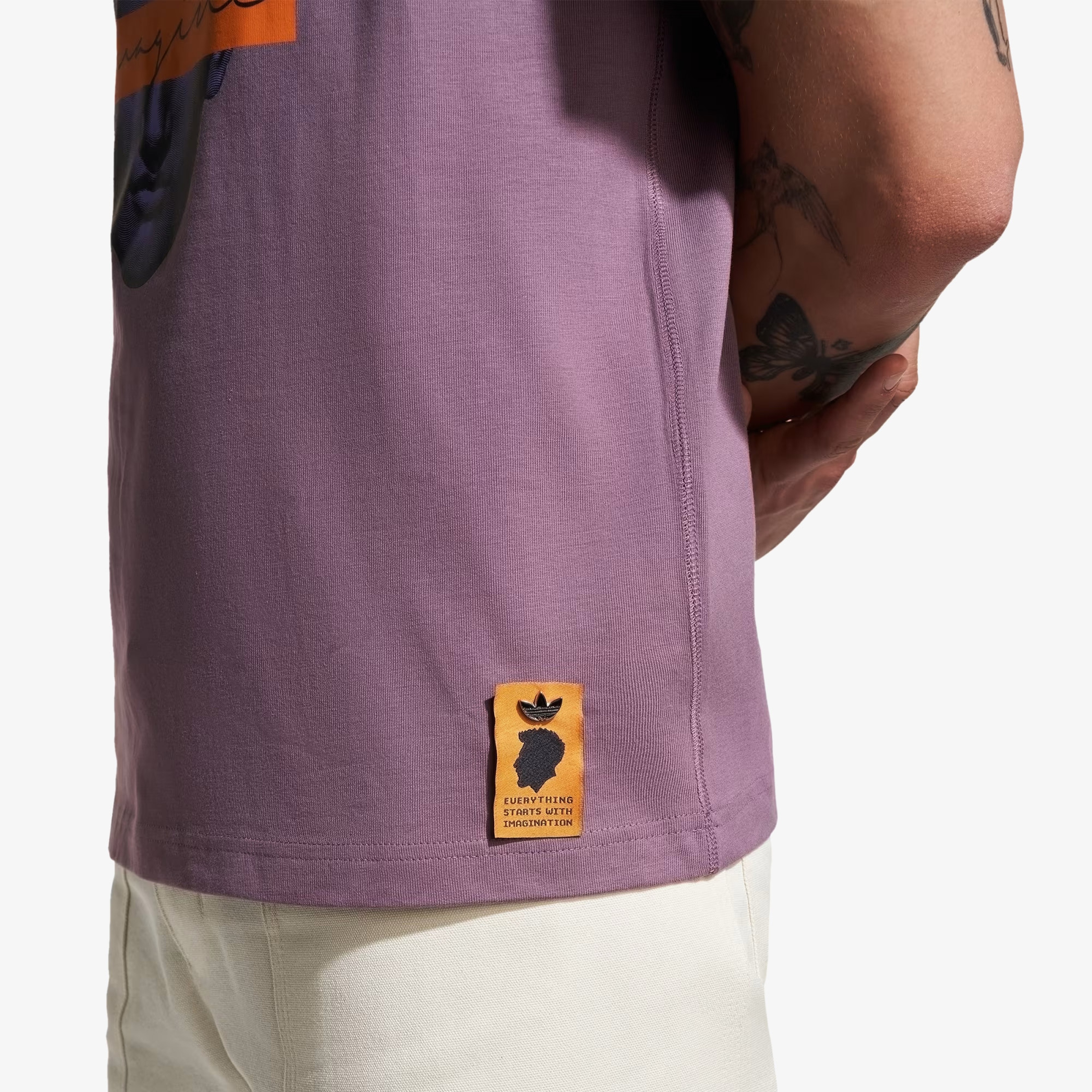 adidas Emre Yusufi Erkek Mor T-Shirt