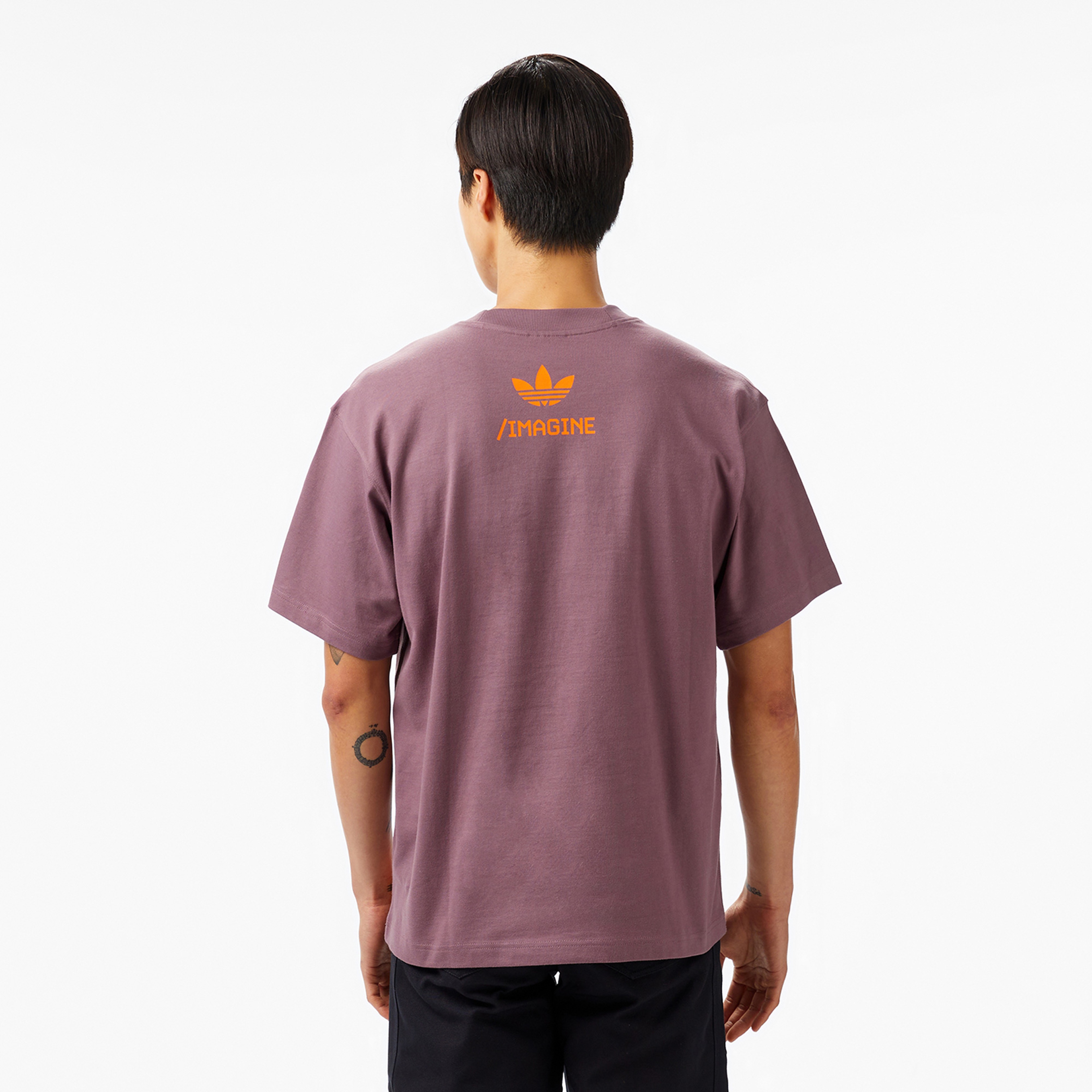 adidas Emre Yusufi Erkek Mor T-Shirt