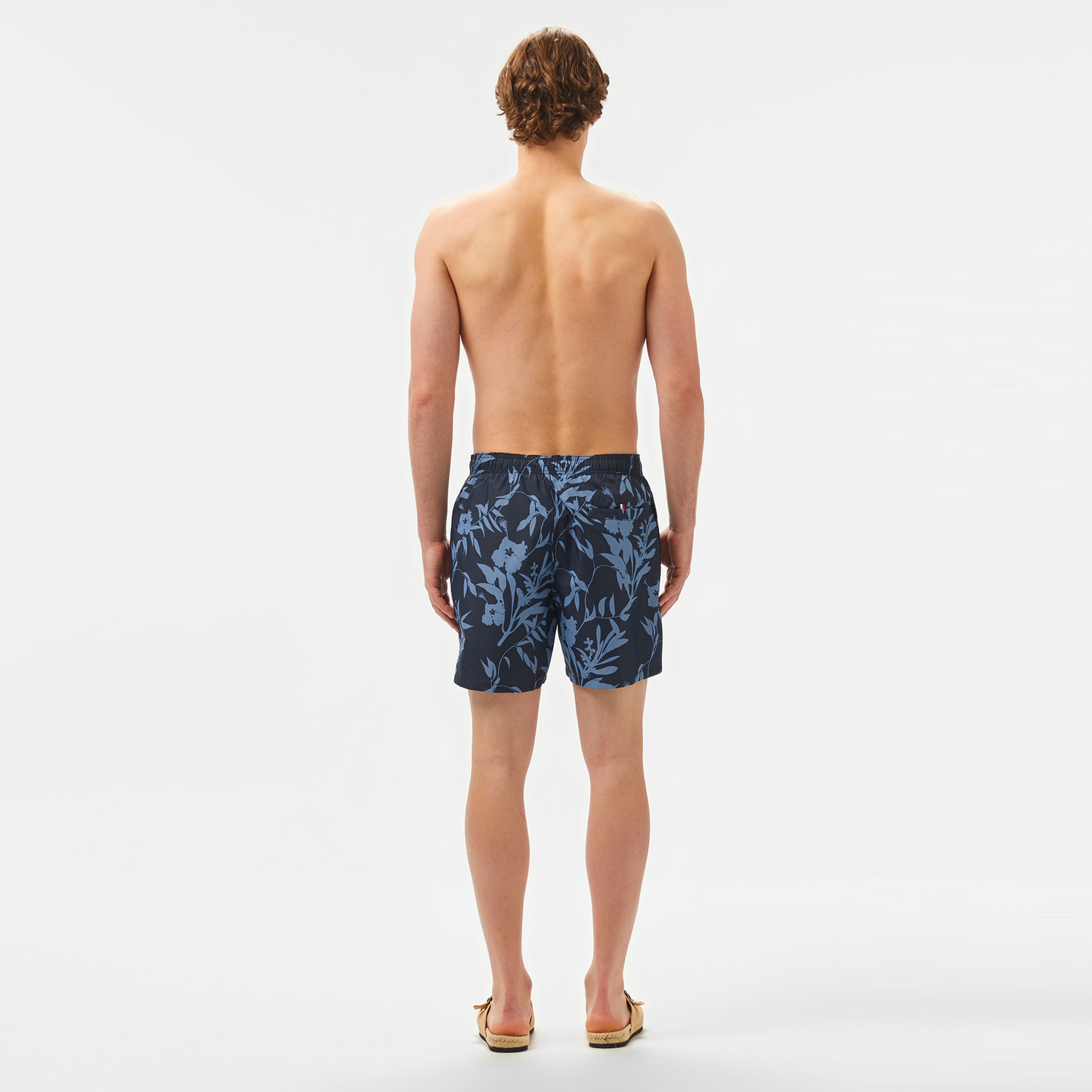 Tommy Hilfiger Erkek Mavi Mayo Şort