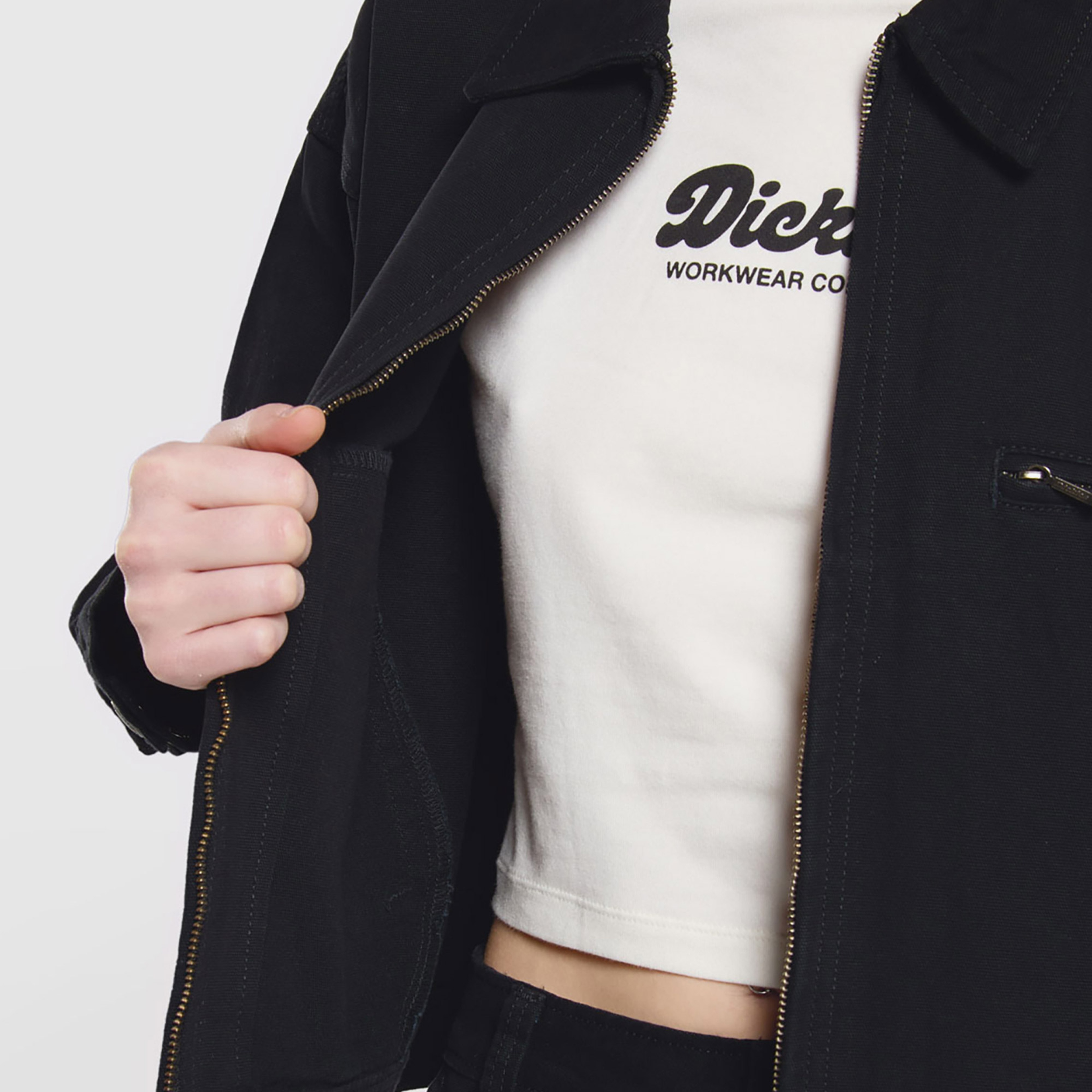 Dickies New Canvas Kadın Siyah Ceket