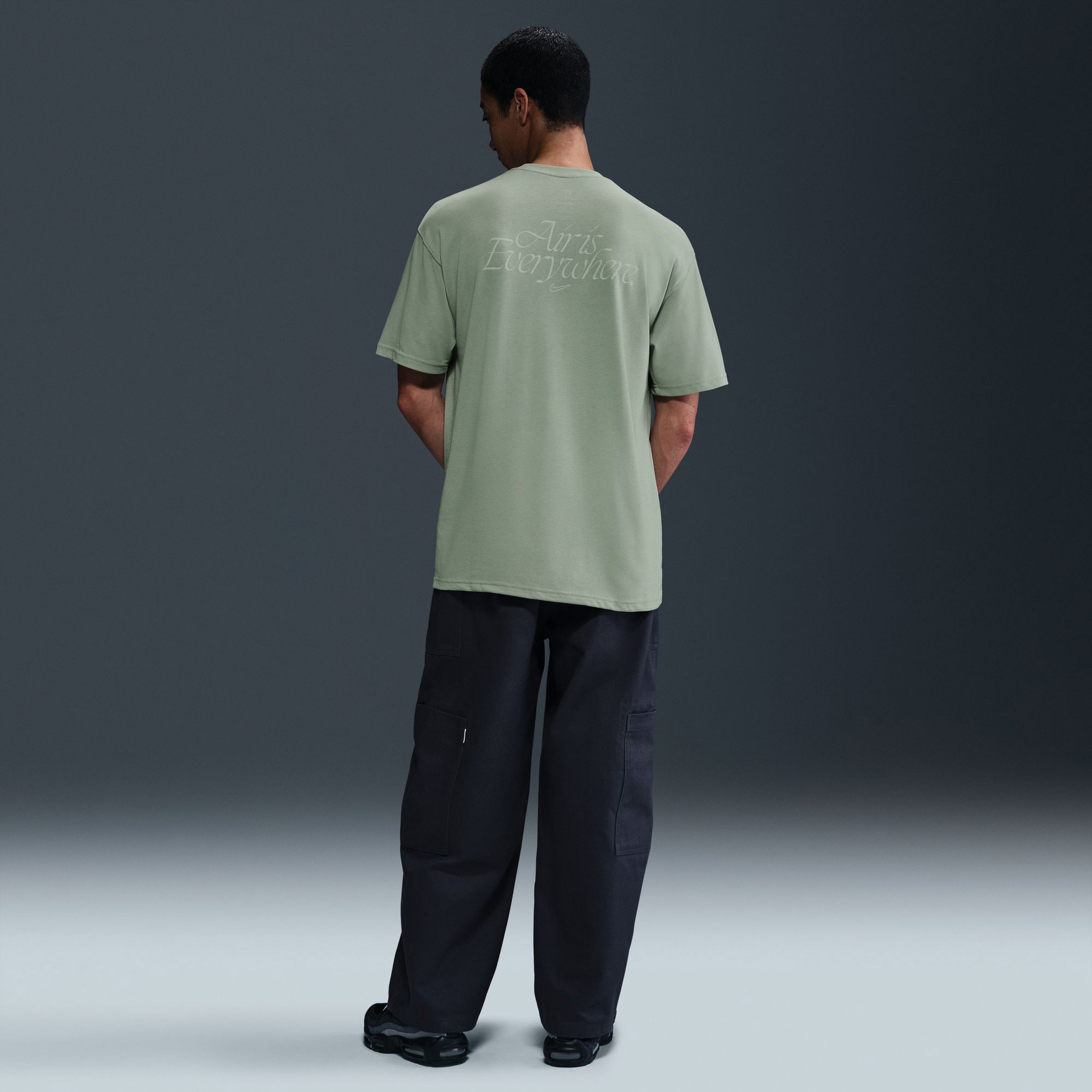 Nike Sportswear Max90 Erkek Yeşil T-Shirt