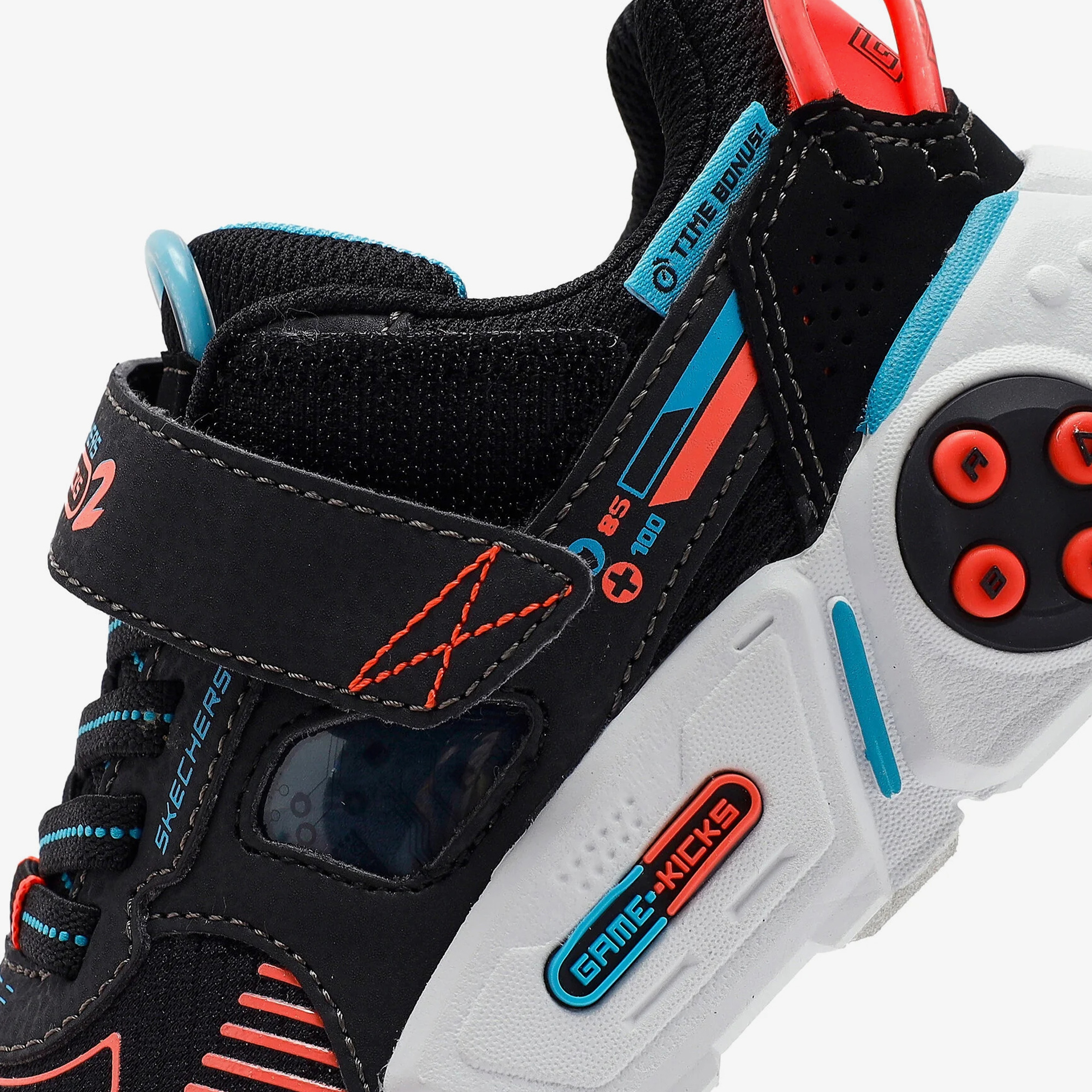 Skechers Gametronix 2.0 Çocuk Siyah Spor Ayakkabı