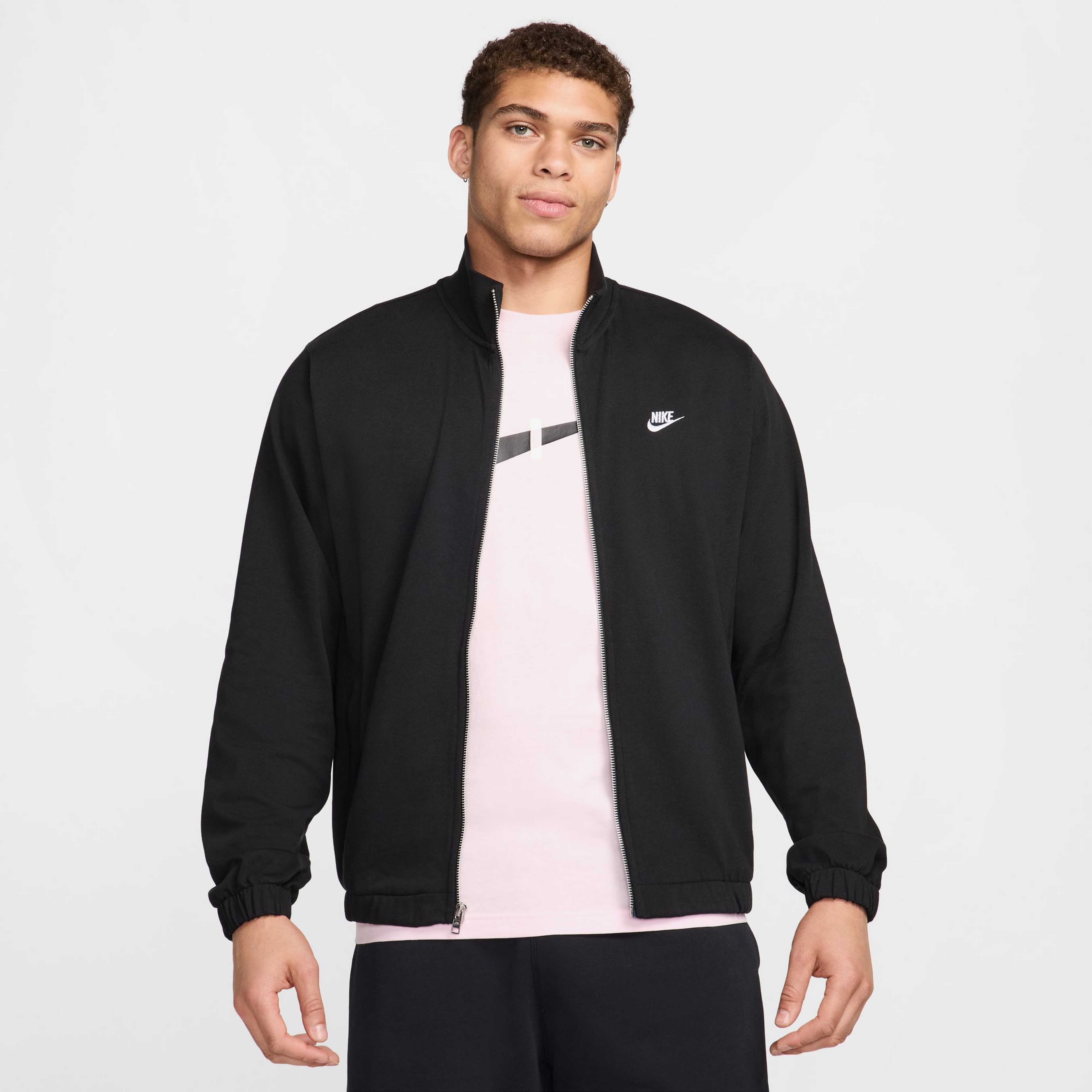 Nike Sportswear Club Erkek Siyah Ceket