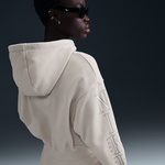 Nike Sportswear Club Fleece Cropped Kadın Bej Hoodie