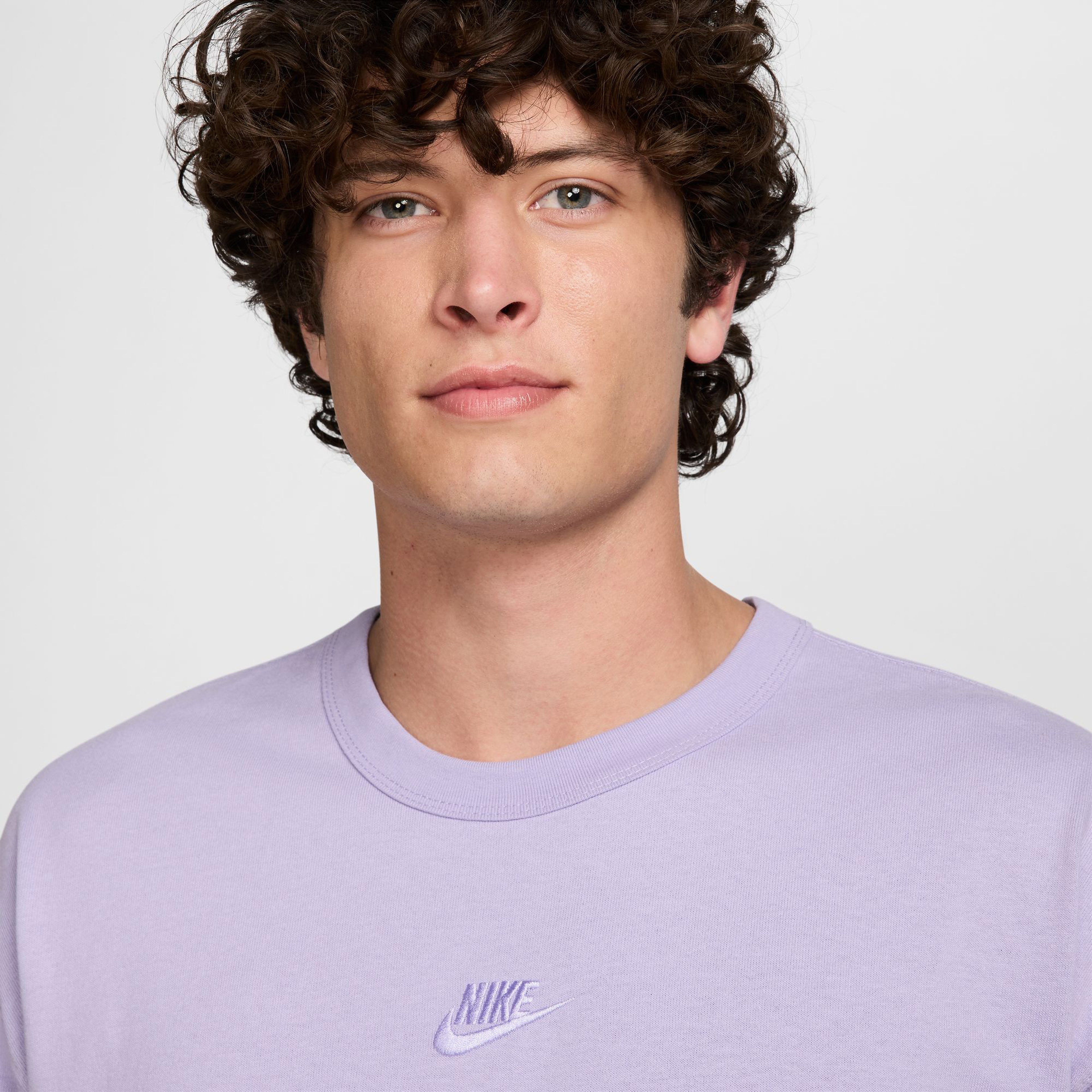 Nike Dri-FIT One Erkek Mor T-Shirt