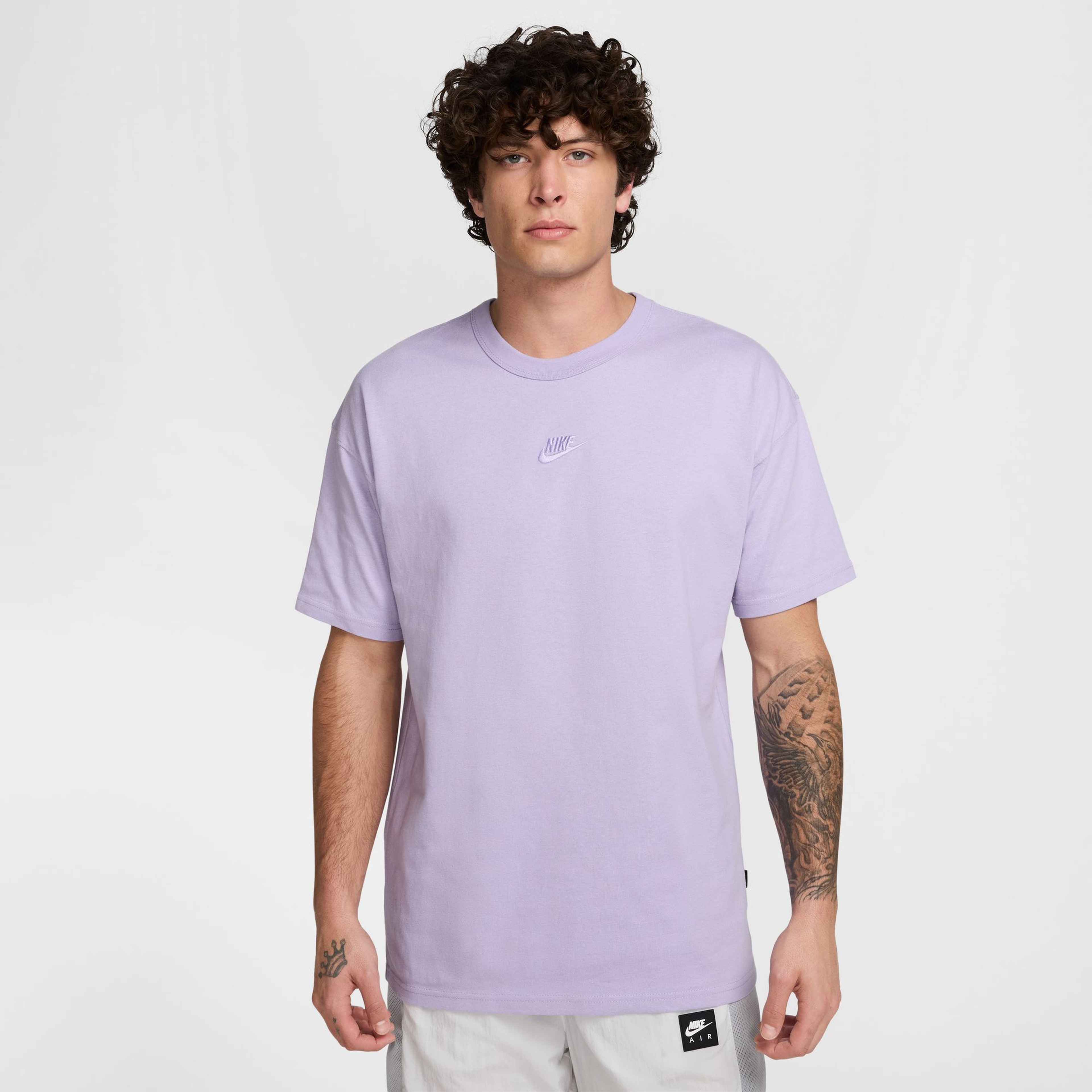 Nike Dri-FIT One Erkek Mor T-Shirt