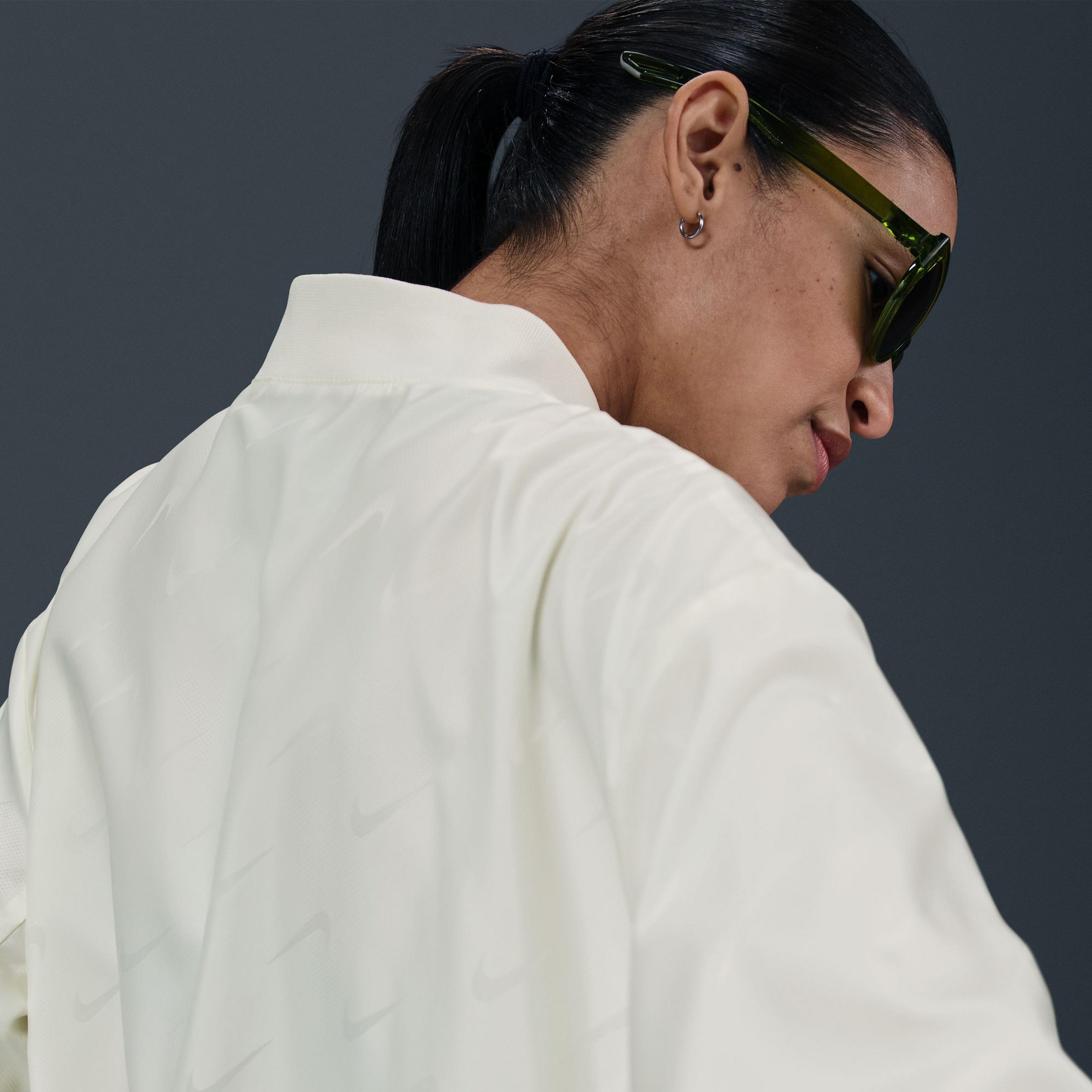 Nike Sportswear Kadın Beyaz Ceket