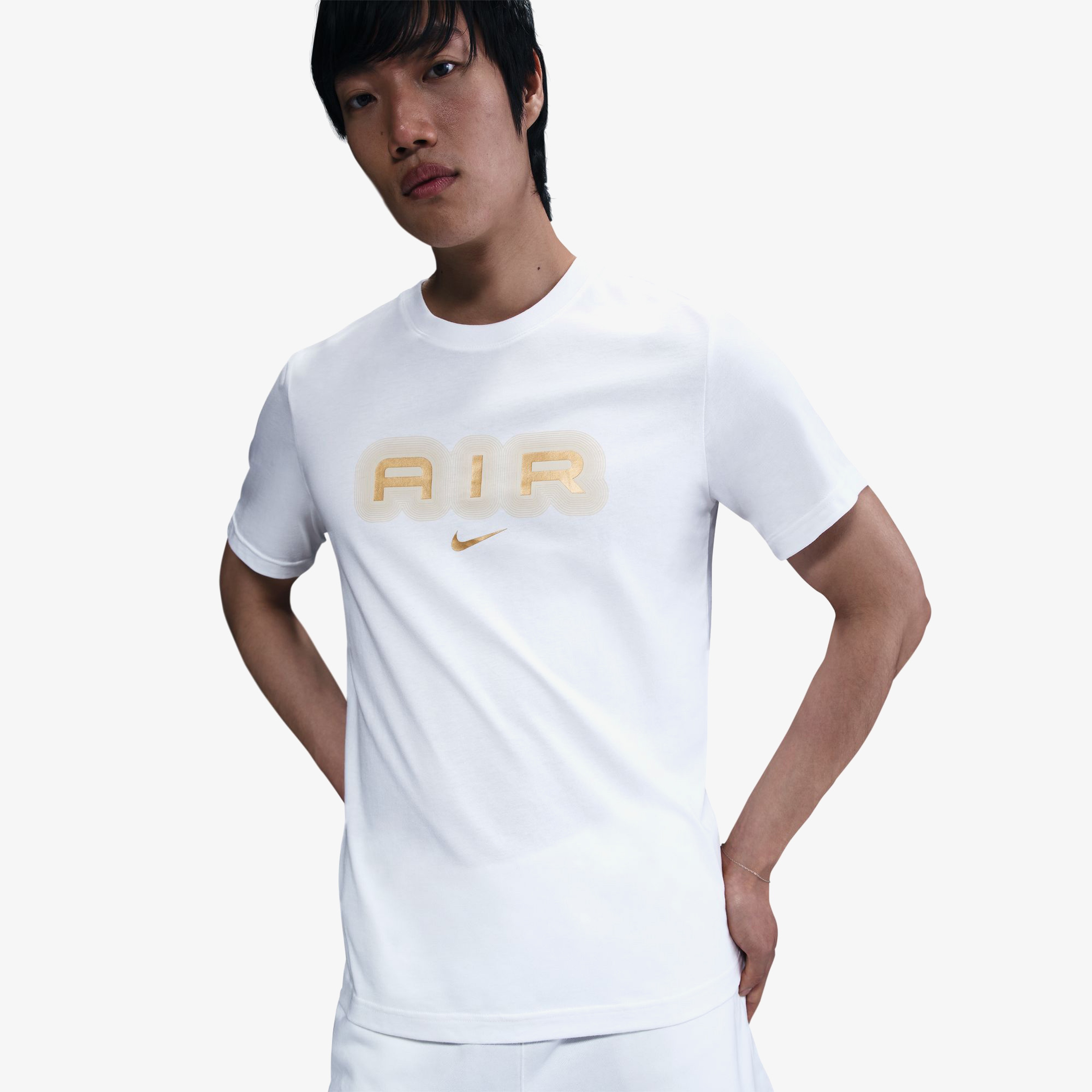 Nike Air Graphic Erkek Beyaz T-Shirt