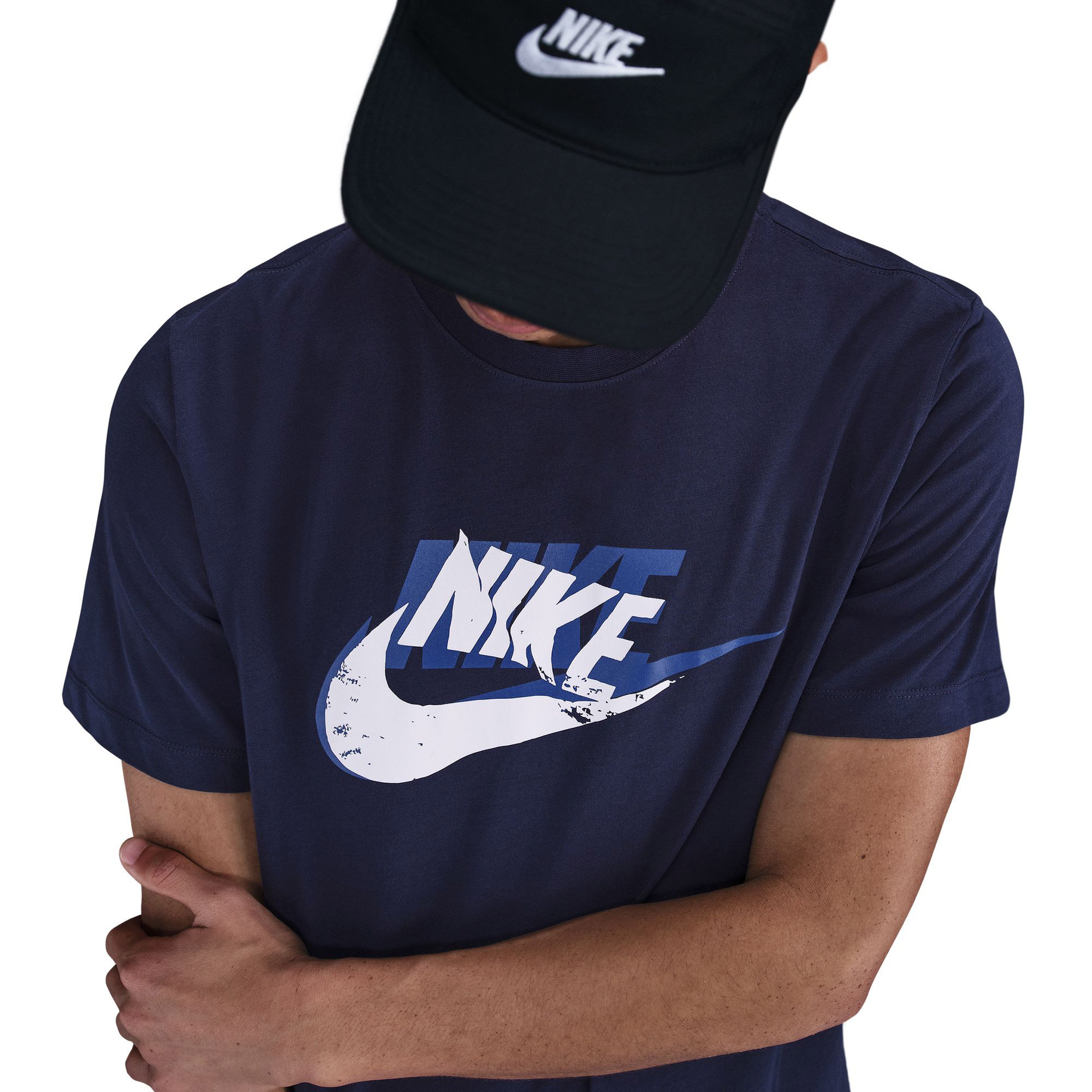 Nike Futura Erkek  Lacivert  T-Shirt