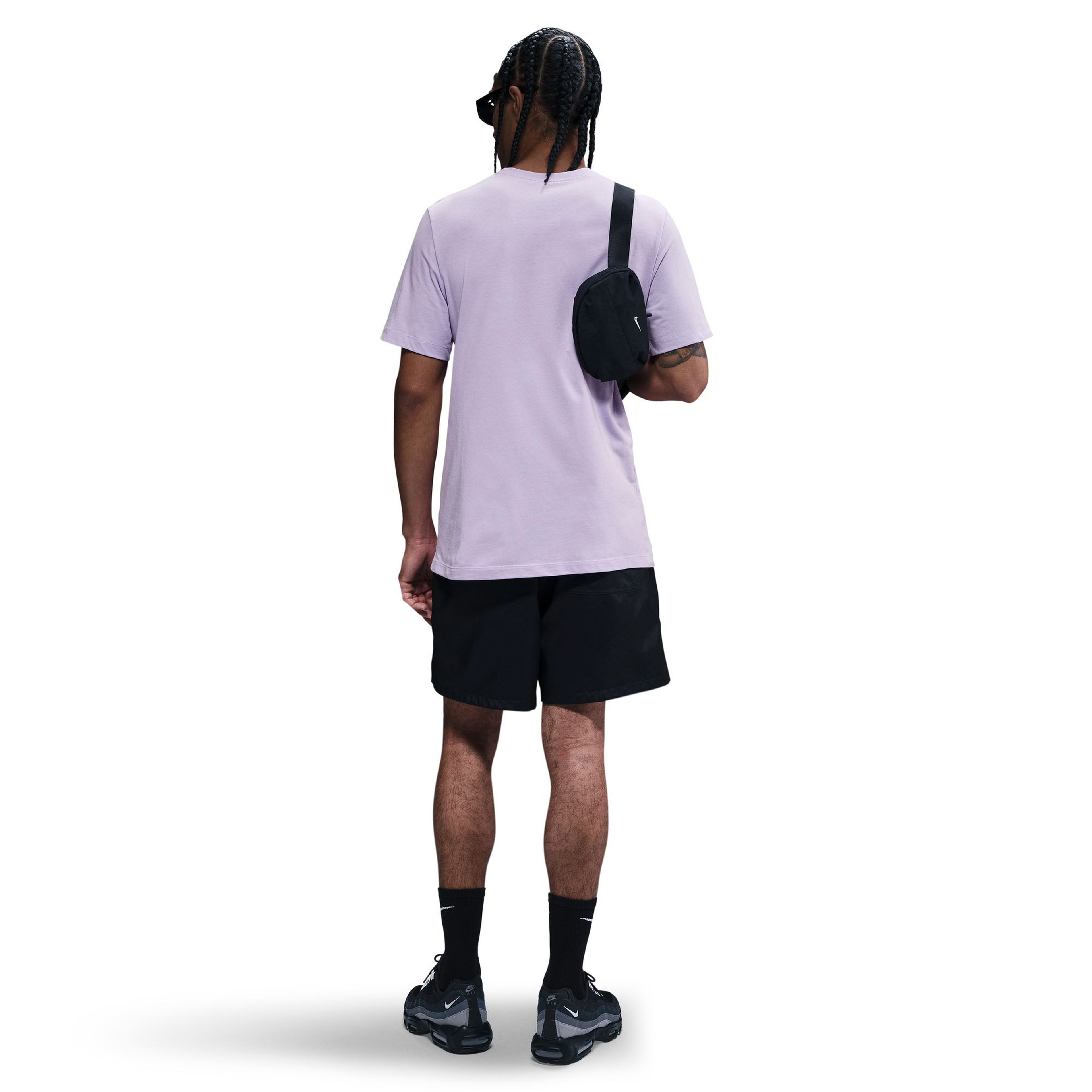 Nike Futura Erkek  Mor T-Shirt