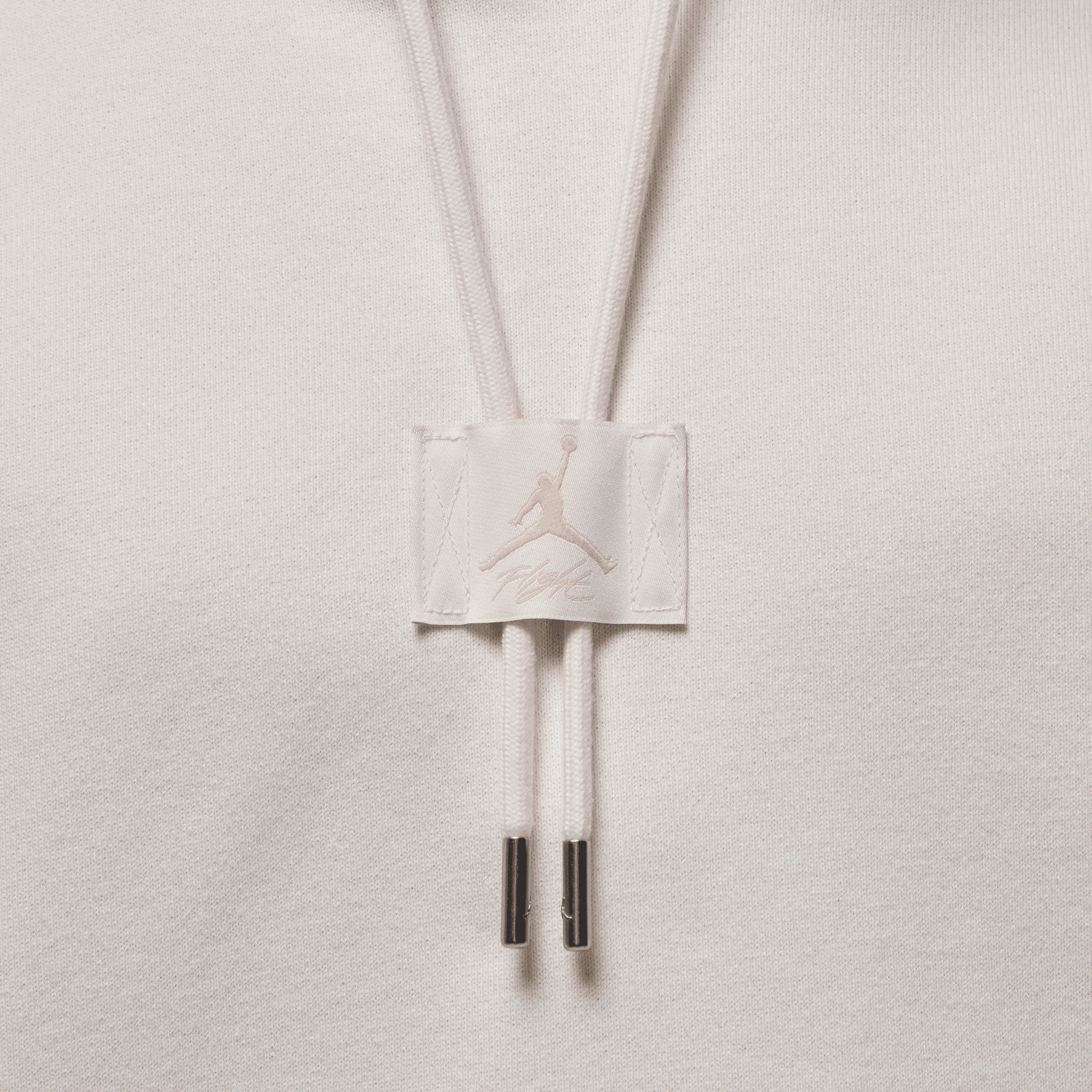 Jordan Flight Fleece Pullover Erkek Beyaz Sweatshirt