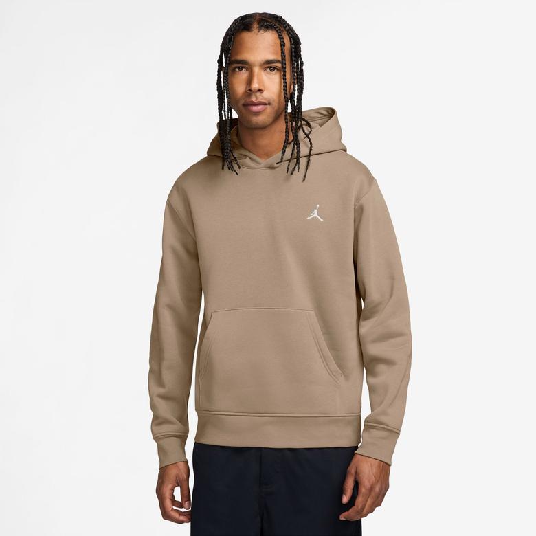 Jordan Flight Fleece Erkek Kahverengi Sweatshirt