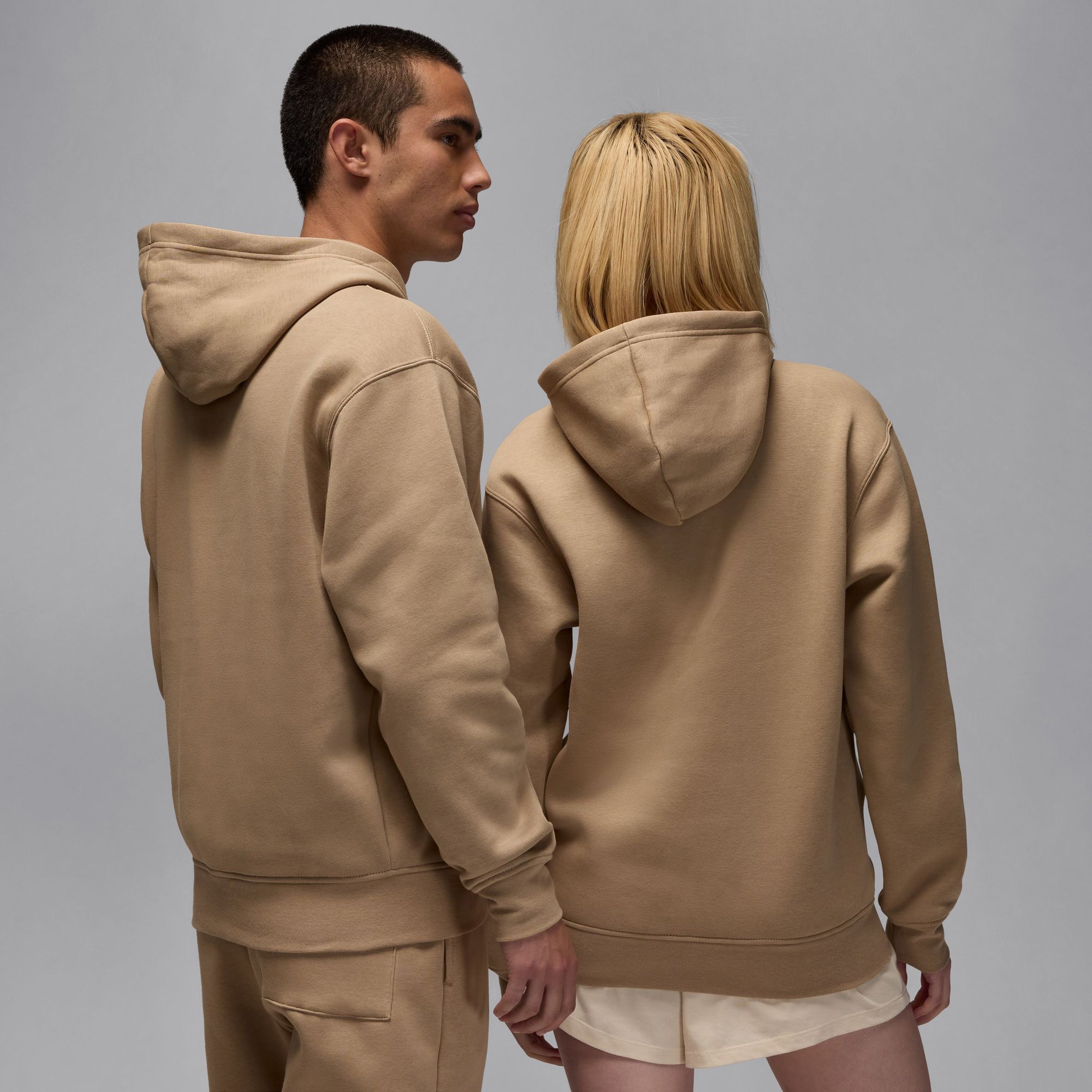 Jordan Flight Fleece Erkek Kahverengi Sweatshirt