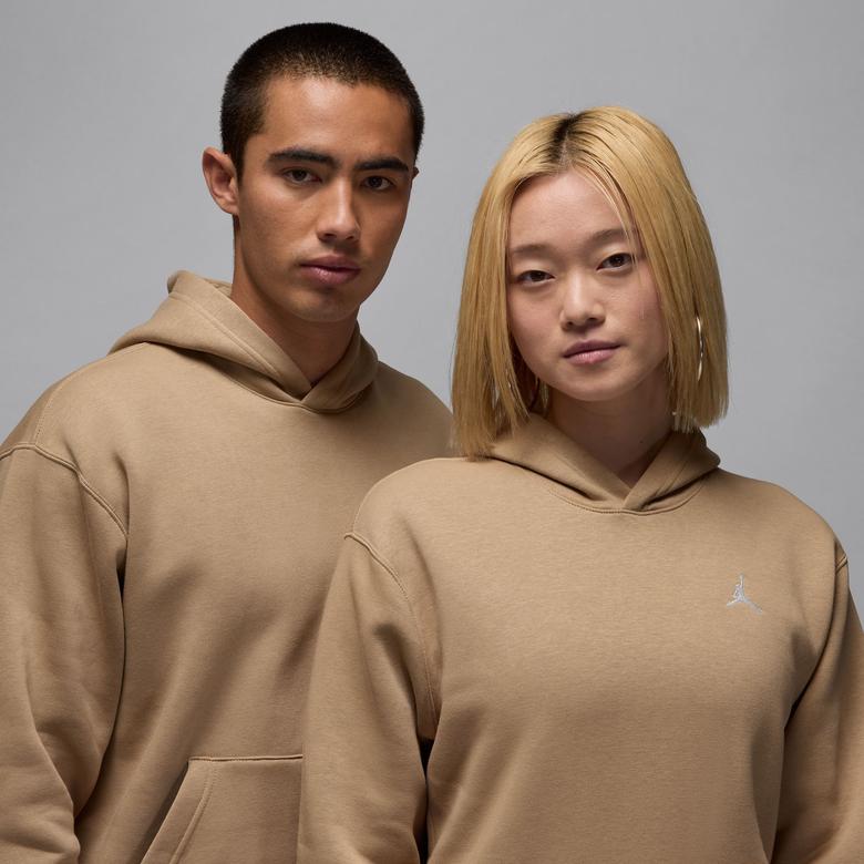 Jordan Flight Fleece Erkek Kahverengi Sweatshirt