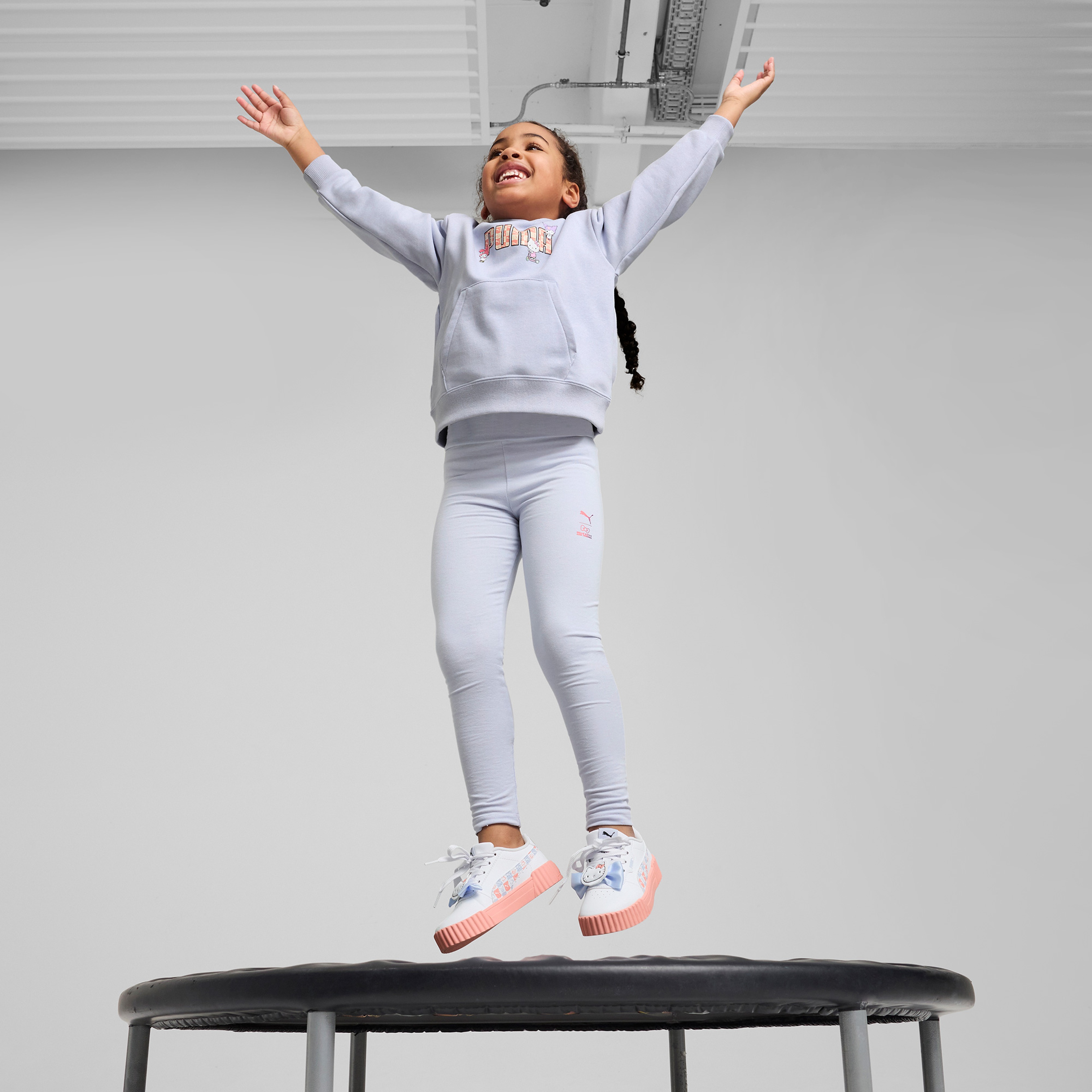 Puma X Hello Kitty Friends Çocuk Gri Tayt