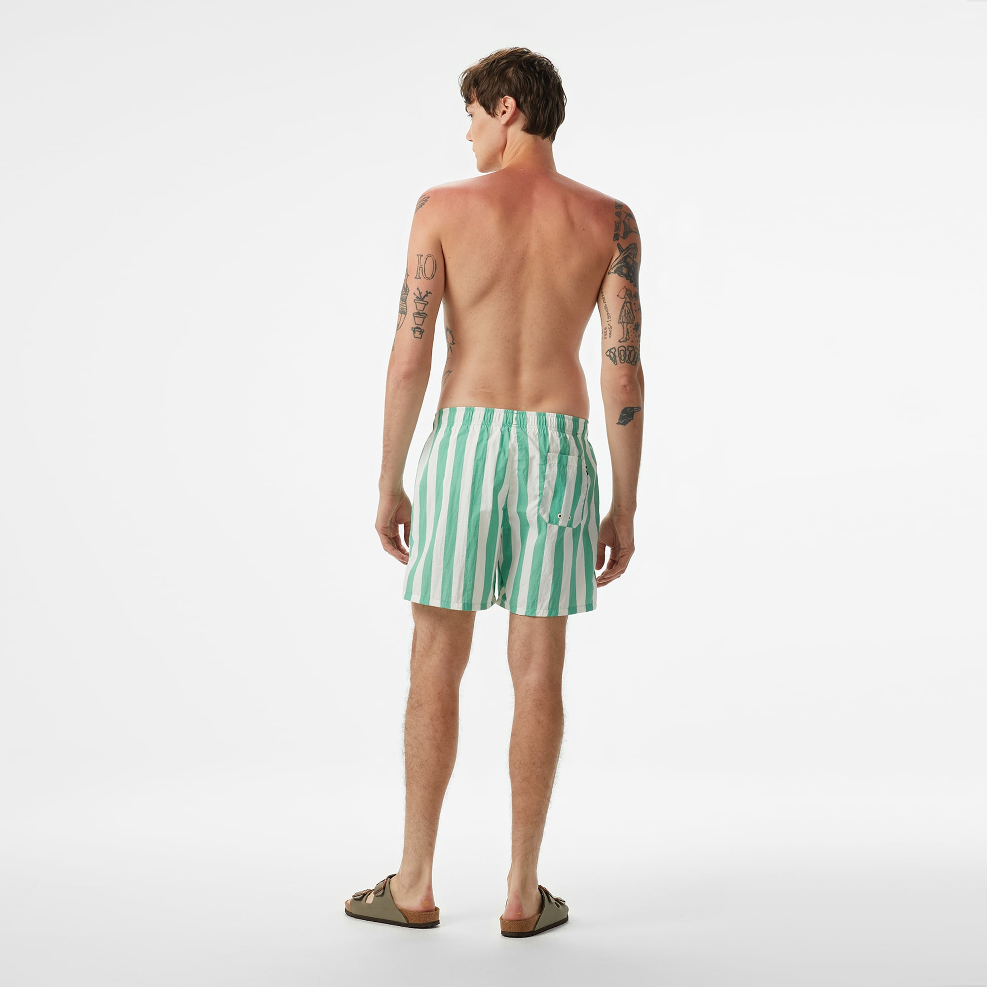 Tommy Hilfiger Medium Drawstring Erkek Yeşil Mayo