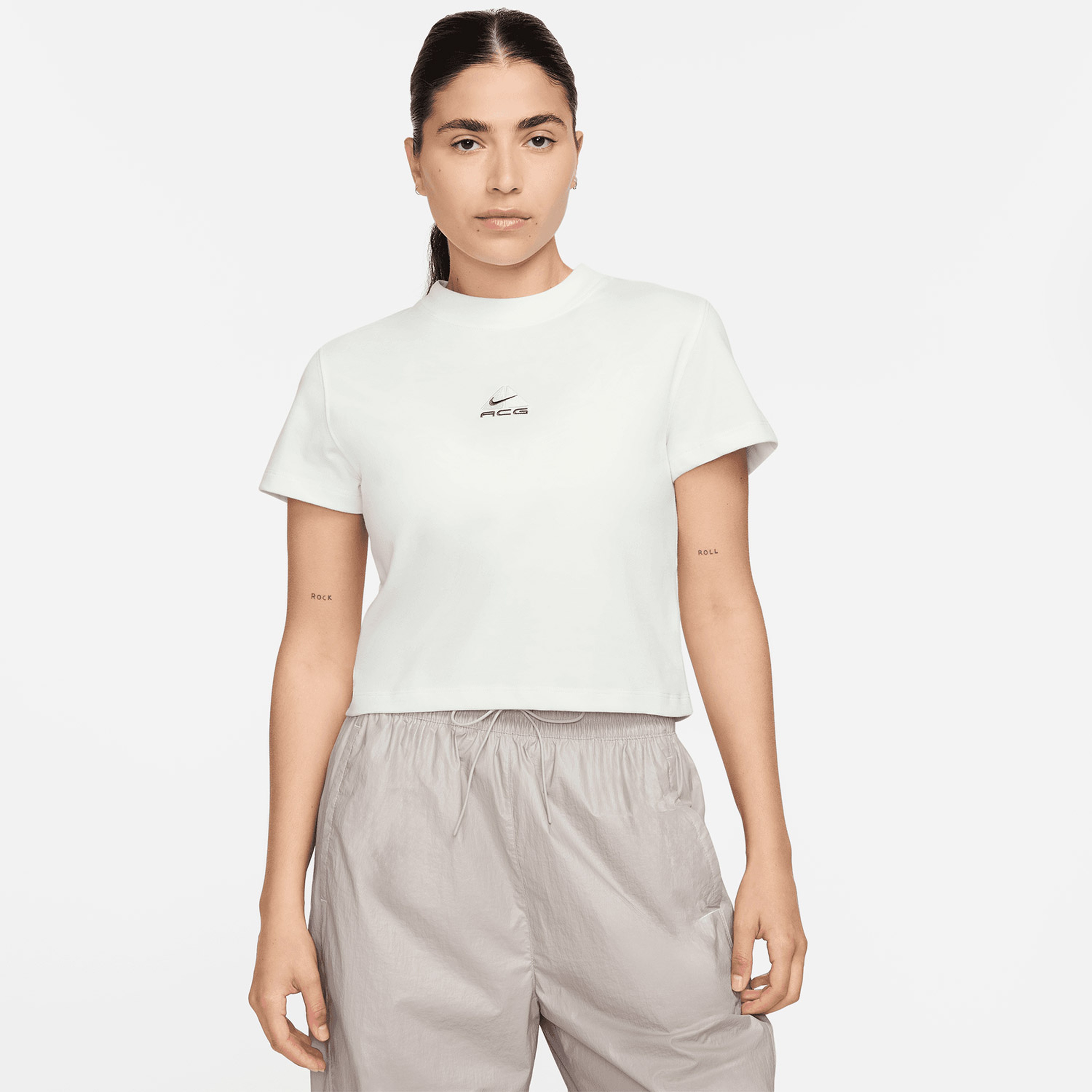 Nike ACG Dri-Fit Kadın Beyaz T-Shirt