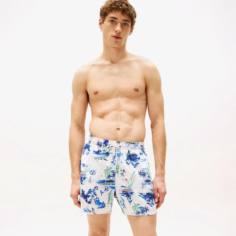 Tommy Hilfiger Medium Drawsting Erkek Bej Mayo