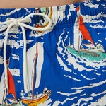 Tommy Hilfiger Regular Fit Cepli Erkek Mavi Deniz Şortu