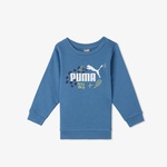 Puma Boxy Çocuk Mavi Eşofman Takımı