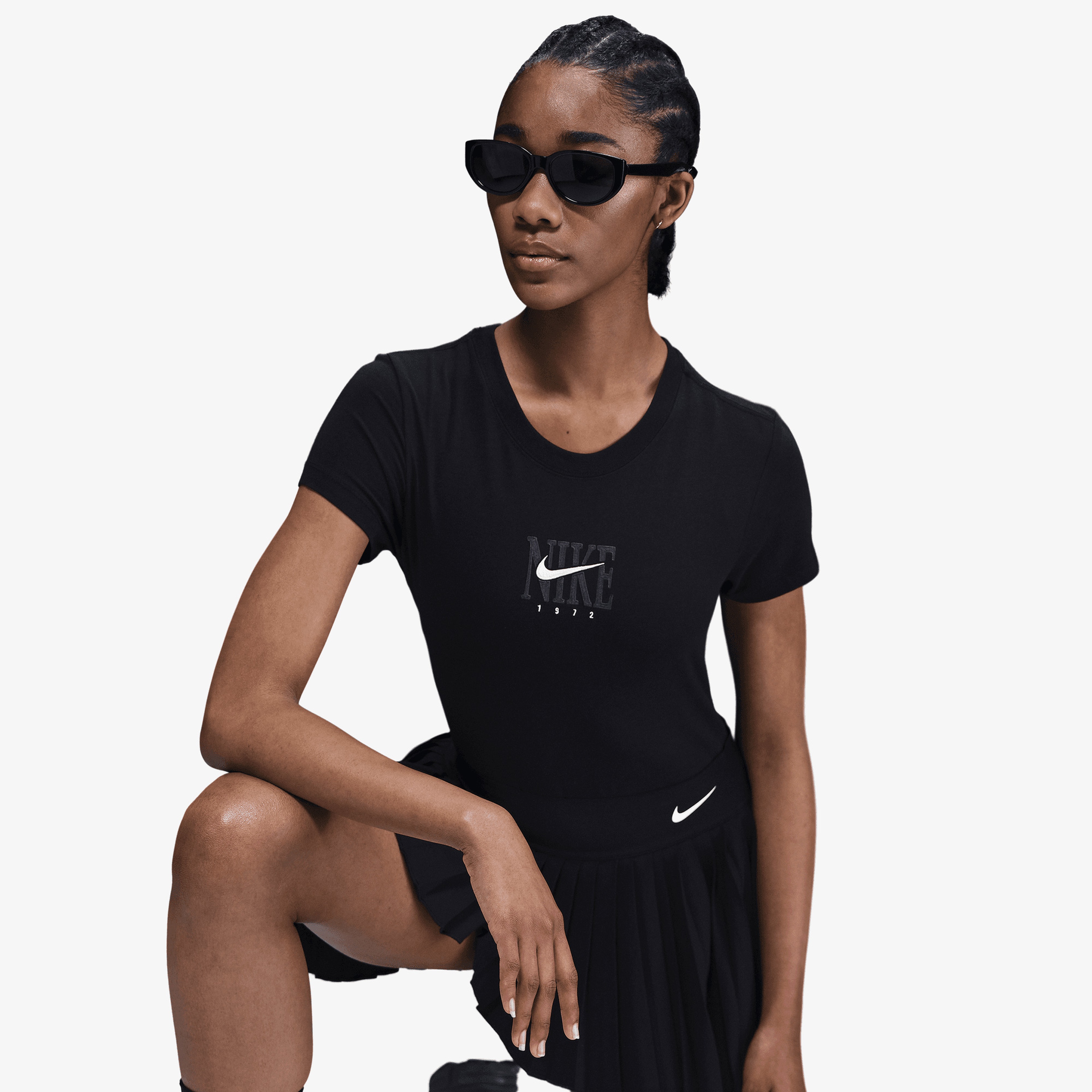 Nike Sportwear Slim Ss Kadın Siyah T-Shirt