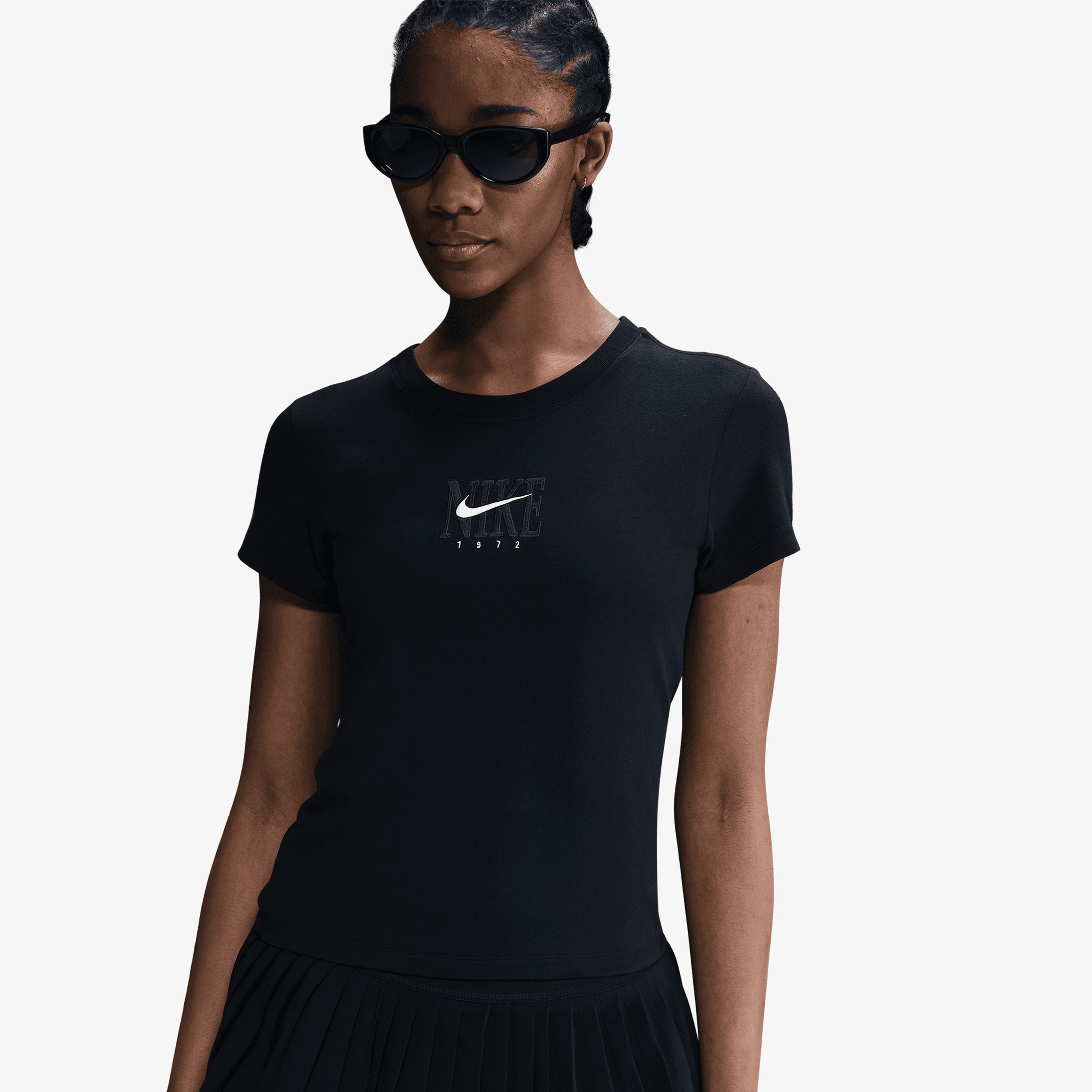 Nike Sportwear Slim Ss Kadın Siyah T-Shirt