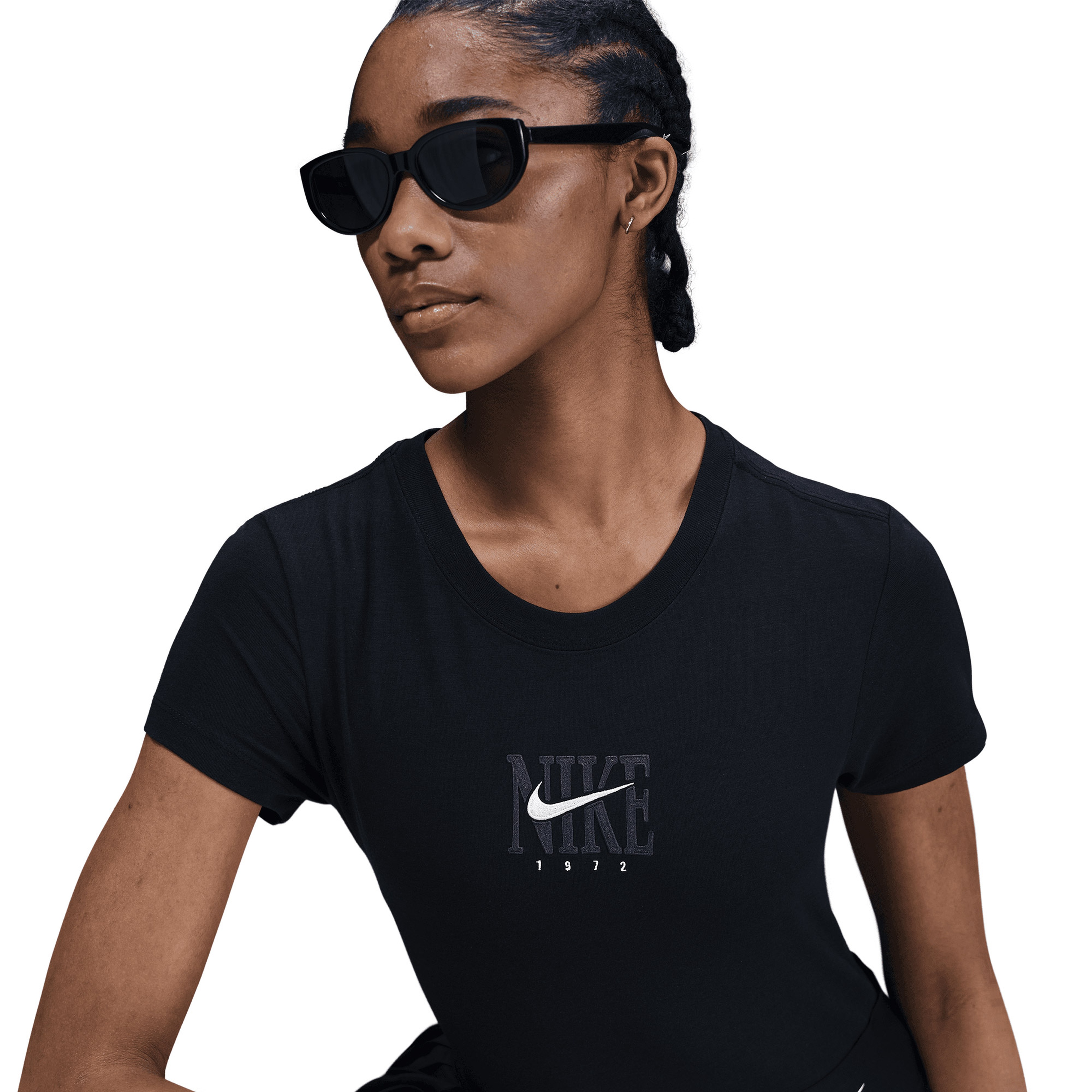 Nike Sportwear Slim Ss Kadın Siyah T-Shirt
