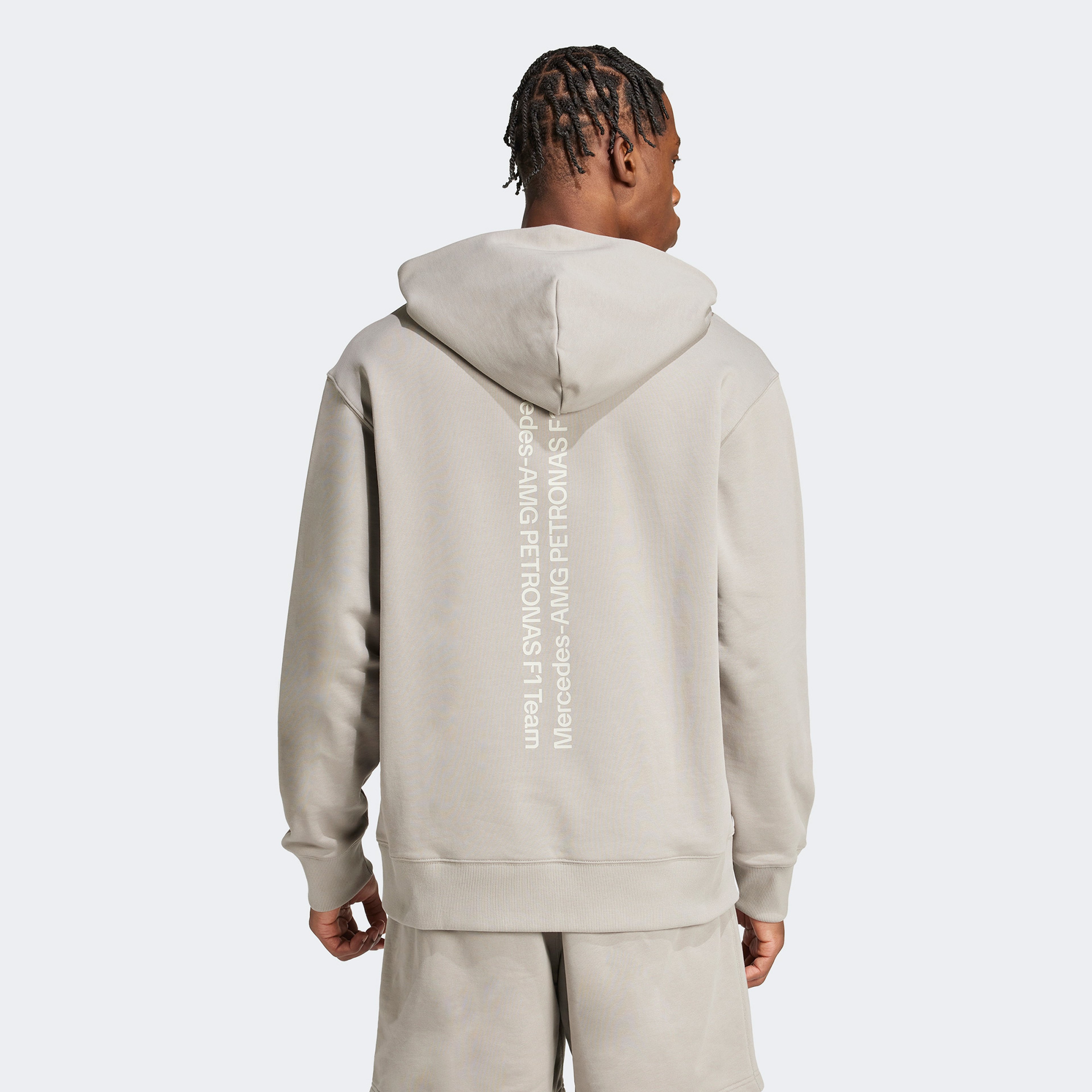 adidas Mercedes Amg Petronnas Formula One Team Erkek Bej Sweatshirt