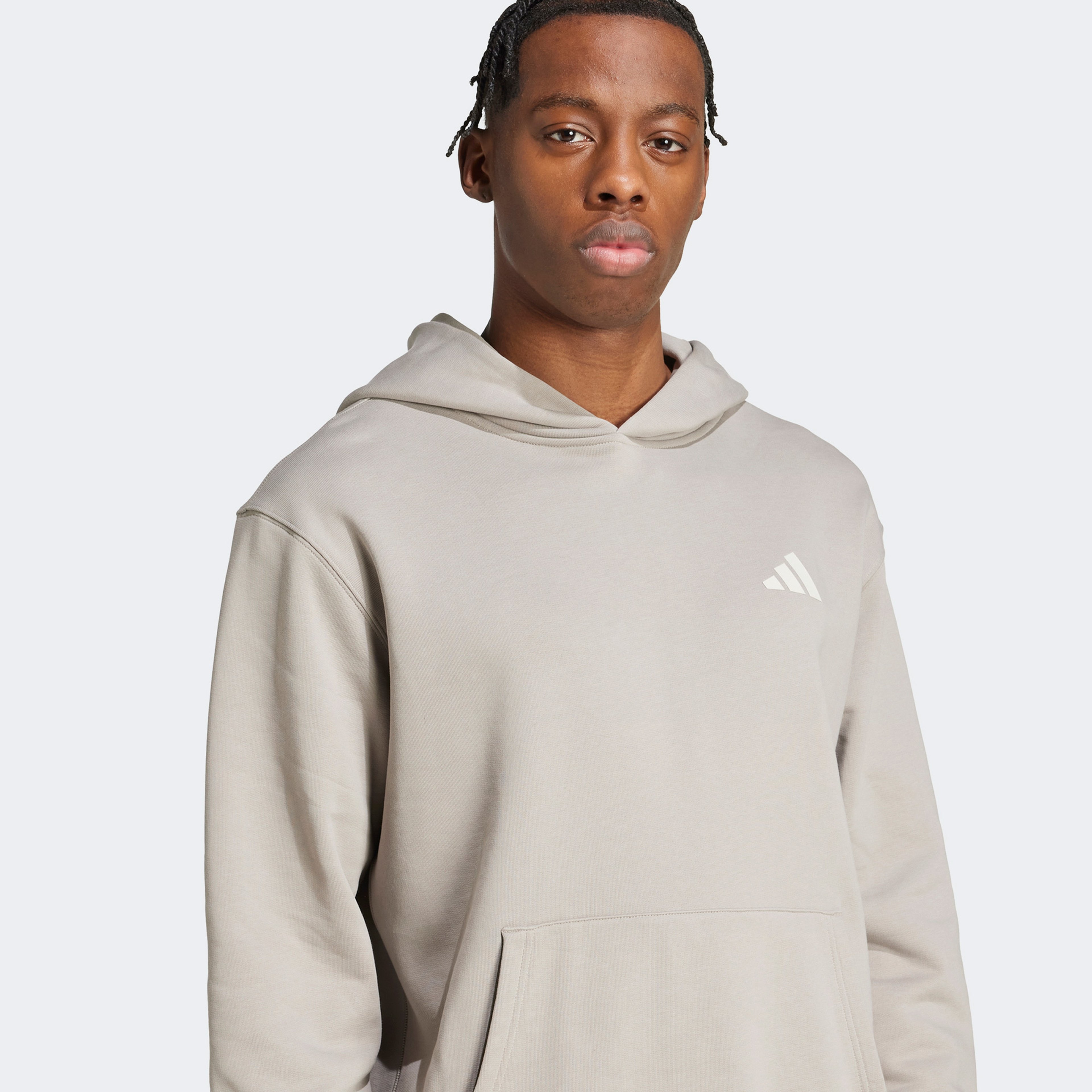 adidas Mercedes Amg Petronnas Formula One Team Erkek Bej Sweatshirt