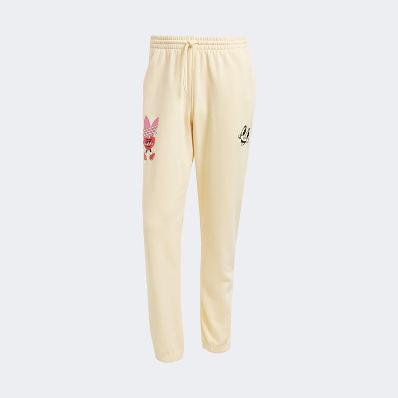 adidas Originals 70s Fleece Nelson Erkek Krem Eşofman Altı